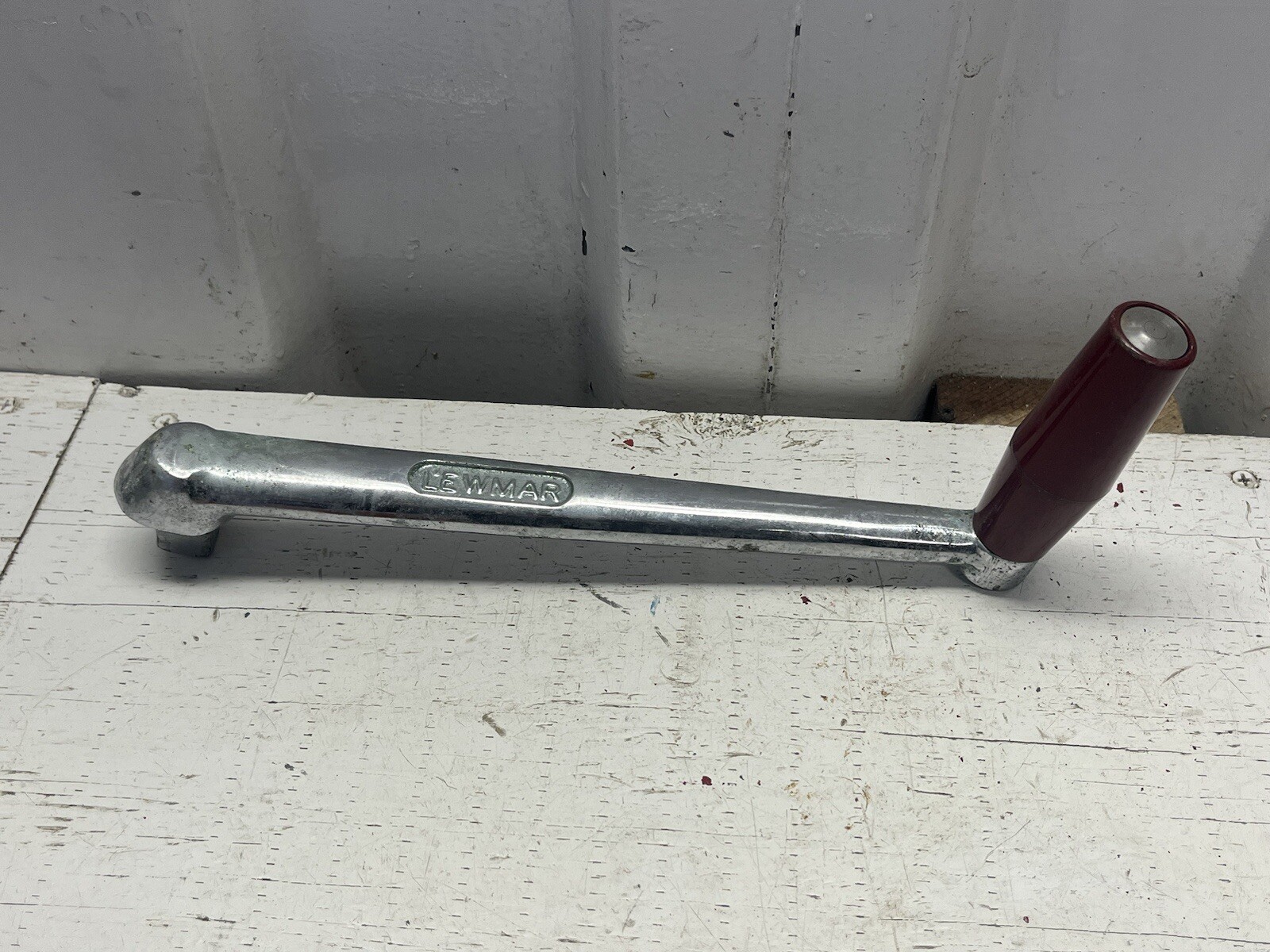 Chromed Brass Lewmar Sailboat Winch Handle