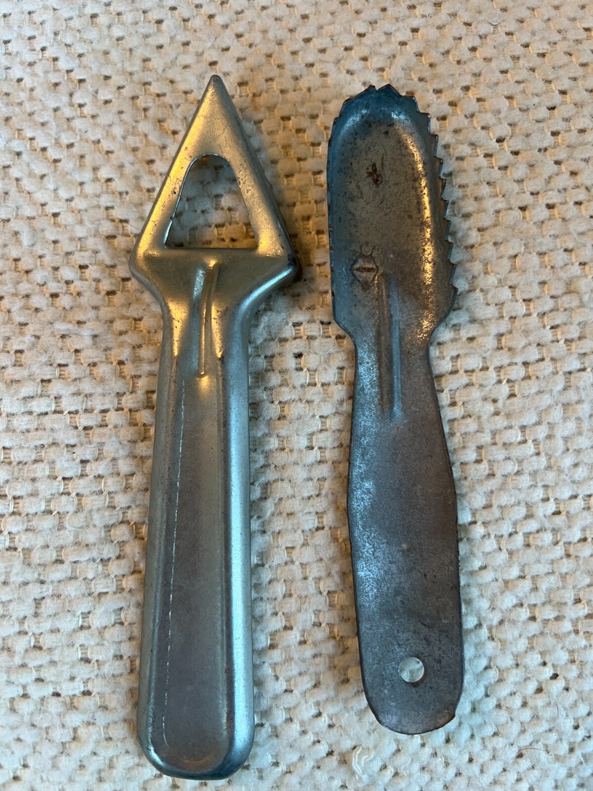 2 Old Fish Scalers