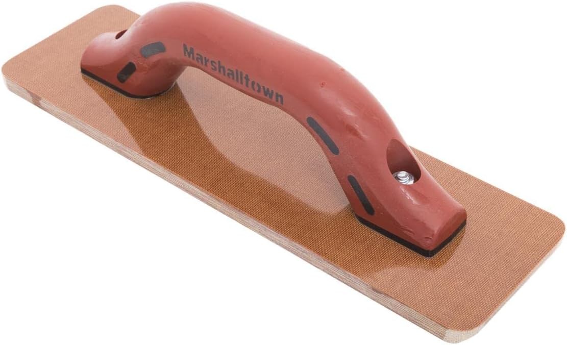 MARSHALLTOWN Resin Hand Float, 12 x 3-1/2 Inch, DuraSoft One Size, Multi