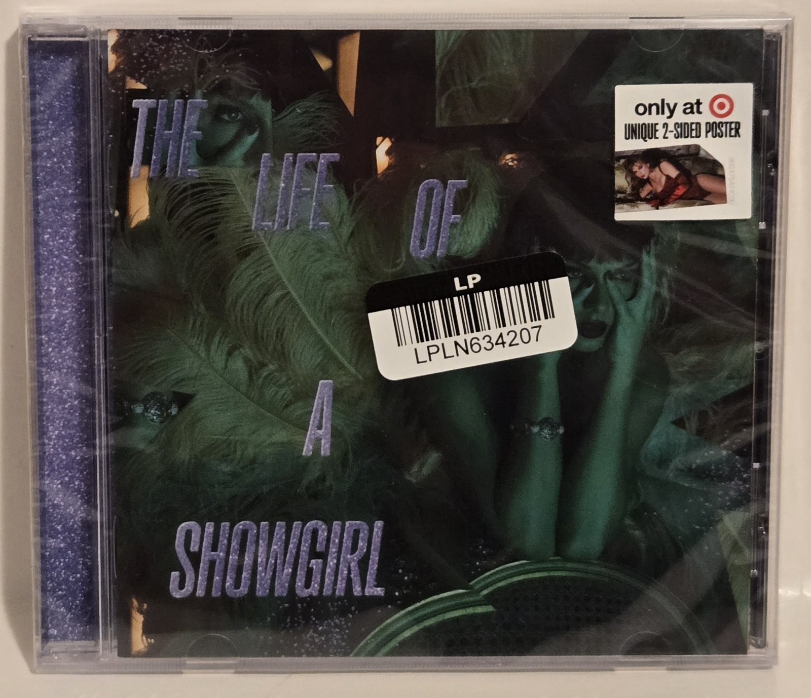 Taylor Swift The Life of a Showgirl CD (IT'S FRIGHTENING) / Sealed with Poster