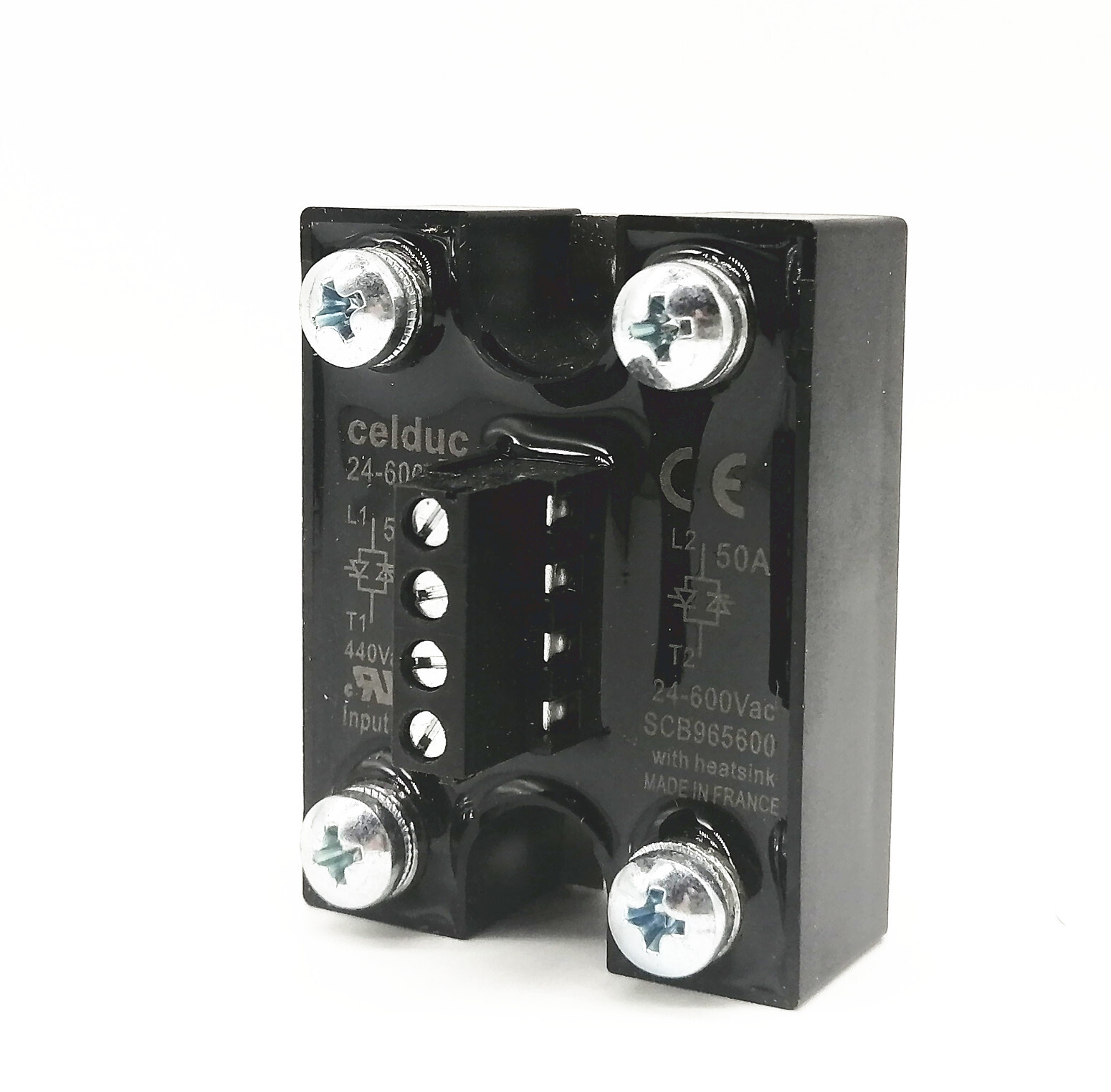 Celduc solid state relay SCB965600 50A 24-600VAC