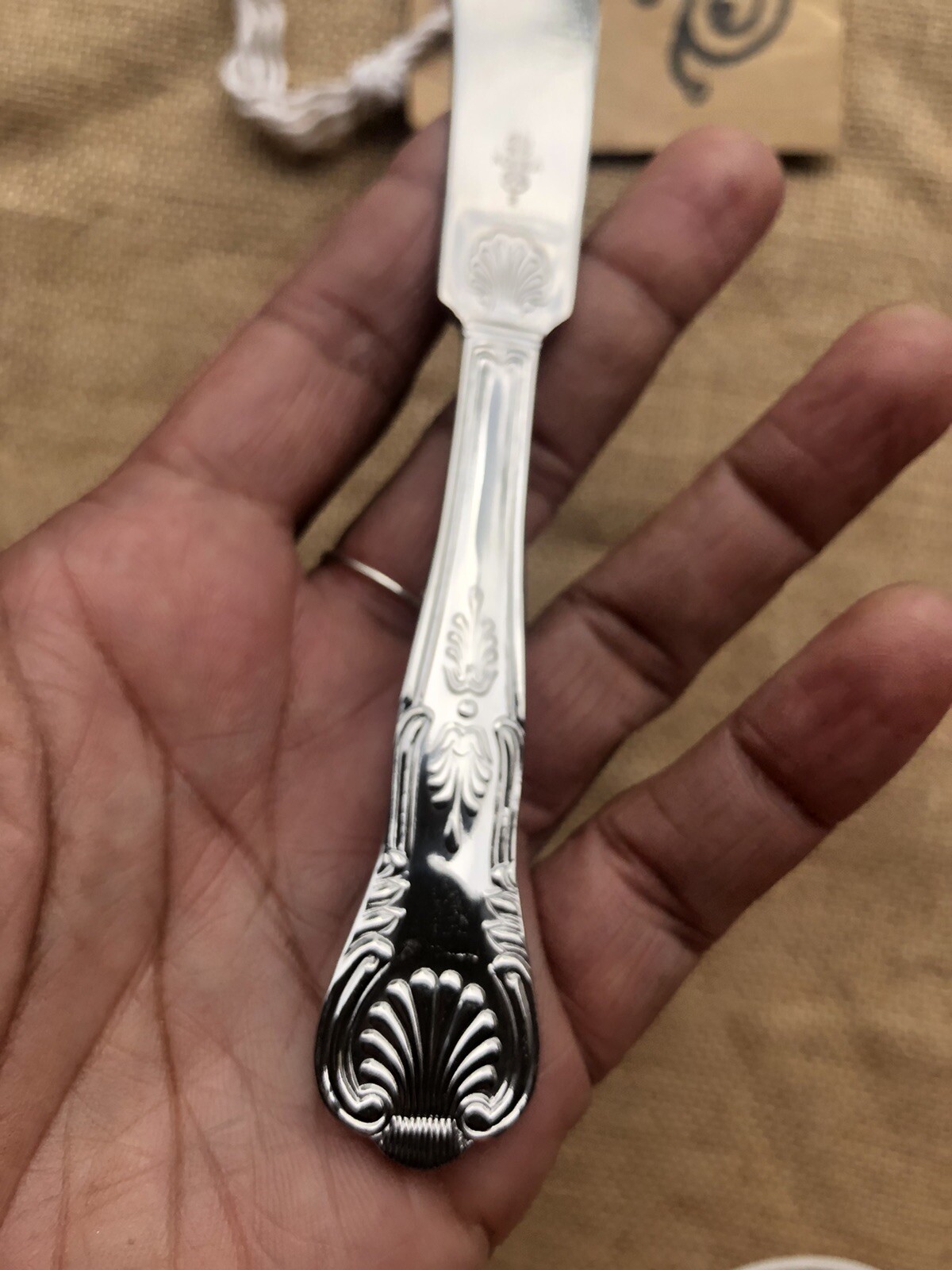 World Tableware WT Butter Knife EMBELLISHED!