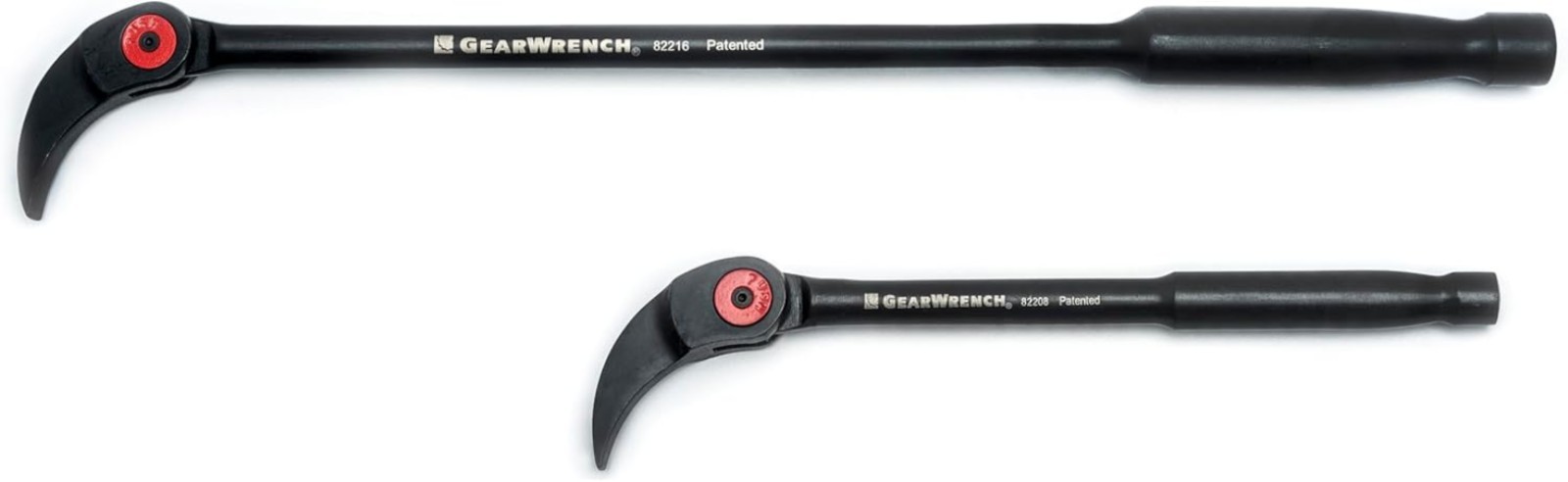 Versatile Indexing Pry Bar Set - 8" & 16" for Mechanics & Technicians
