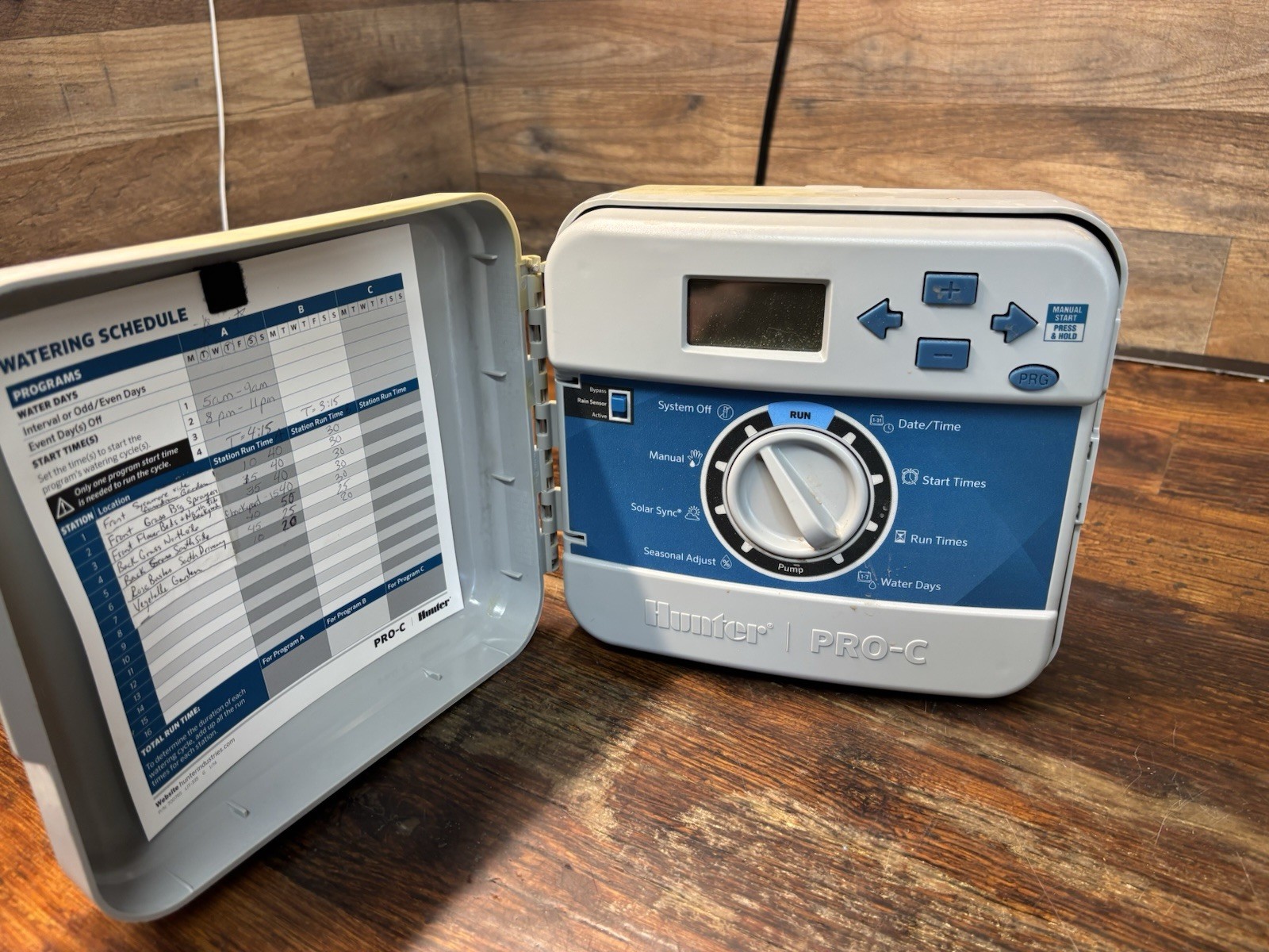 Hunter Pro-C 10 zone sprinkler controller