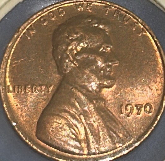 1970 P Lincoln Memorial Cent (AU) **Free Shipping**