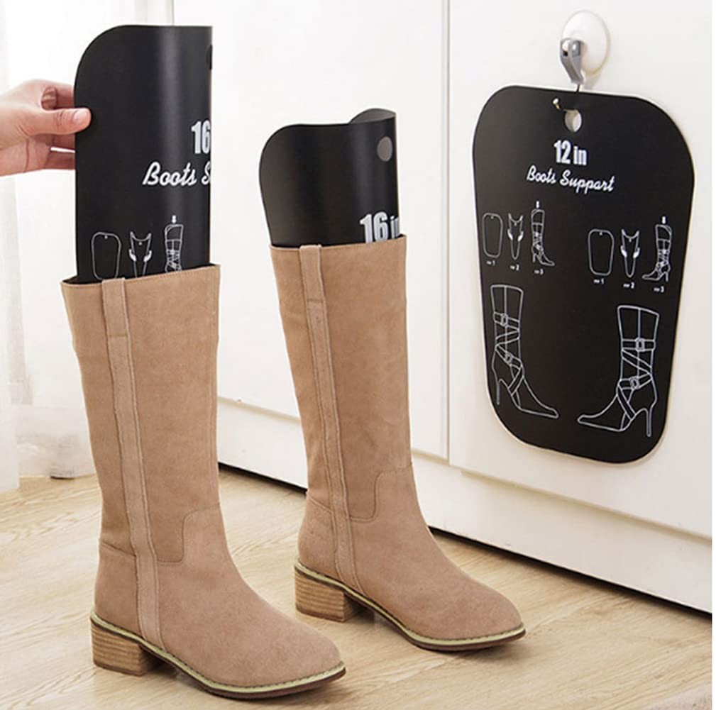 18-Inch Boot Shaper Inserts - Breathable Tall Boot Support, 2 Pairs