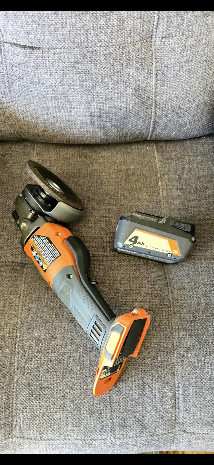 Ridgid 4.5" Grinder