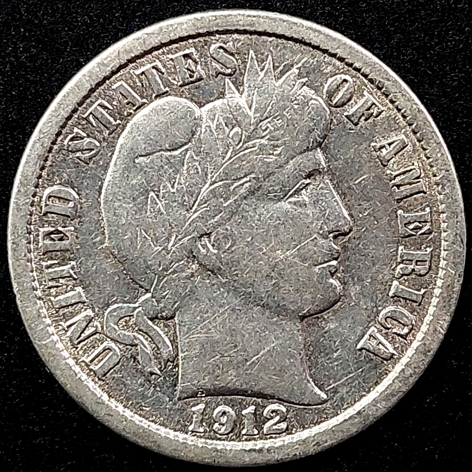 1912 Barber Dime!