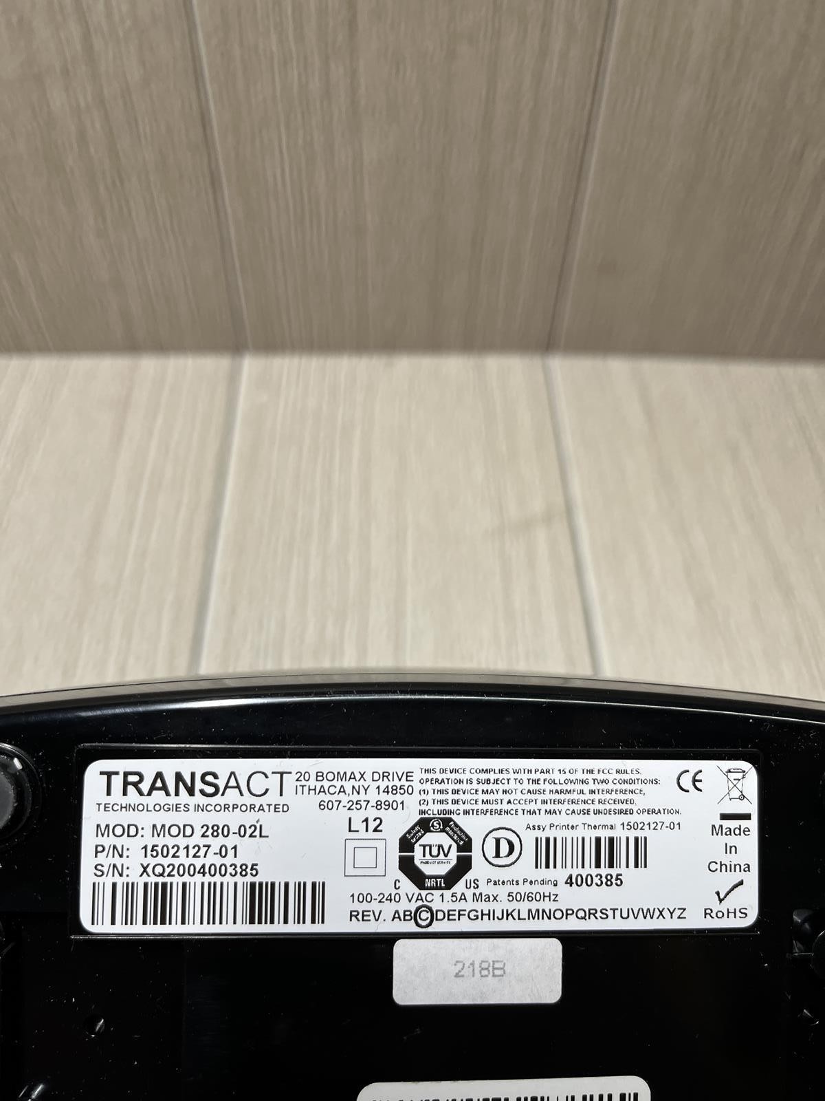 Transact Thermal Printer MOD 280-02L USB POS Parallel Receipt