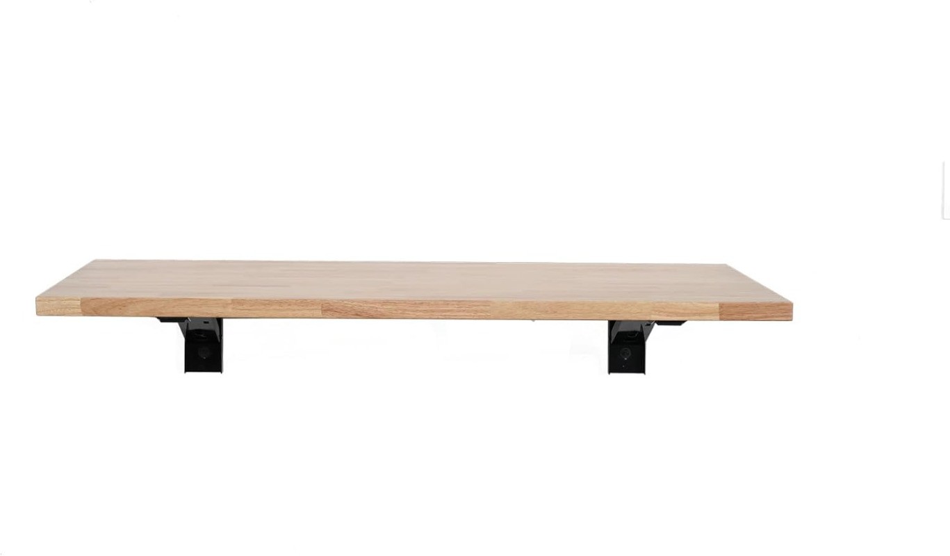 (48")SafeRacks Heavy Duty Wall Mounted Folding Table | Collapsible Workbench