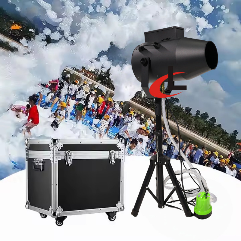 2000W Foam Machine Outdoor Park Swimming Pool Party Foam Cannon Machine W/CASE