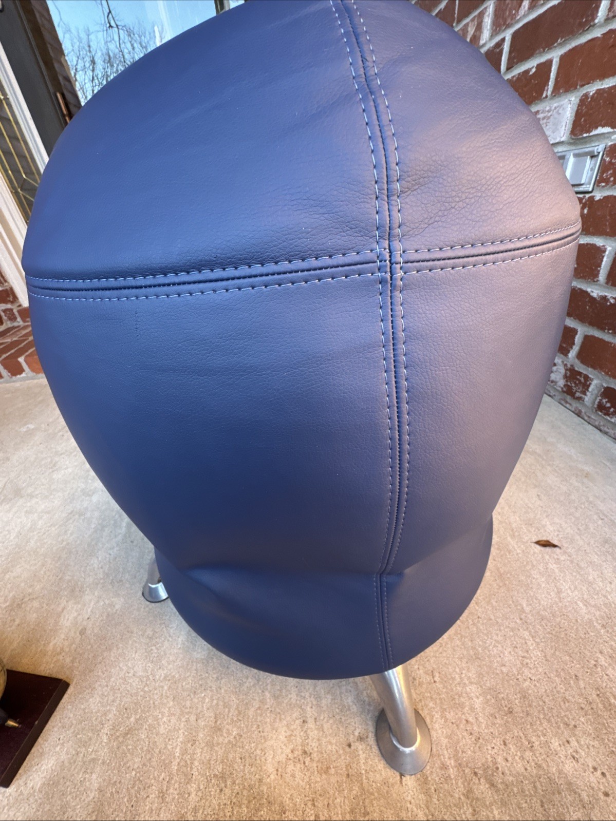 Safco Zenergy Ball Chair Navy Blue