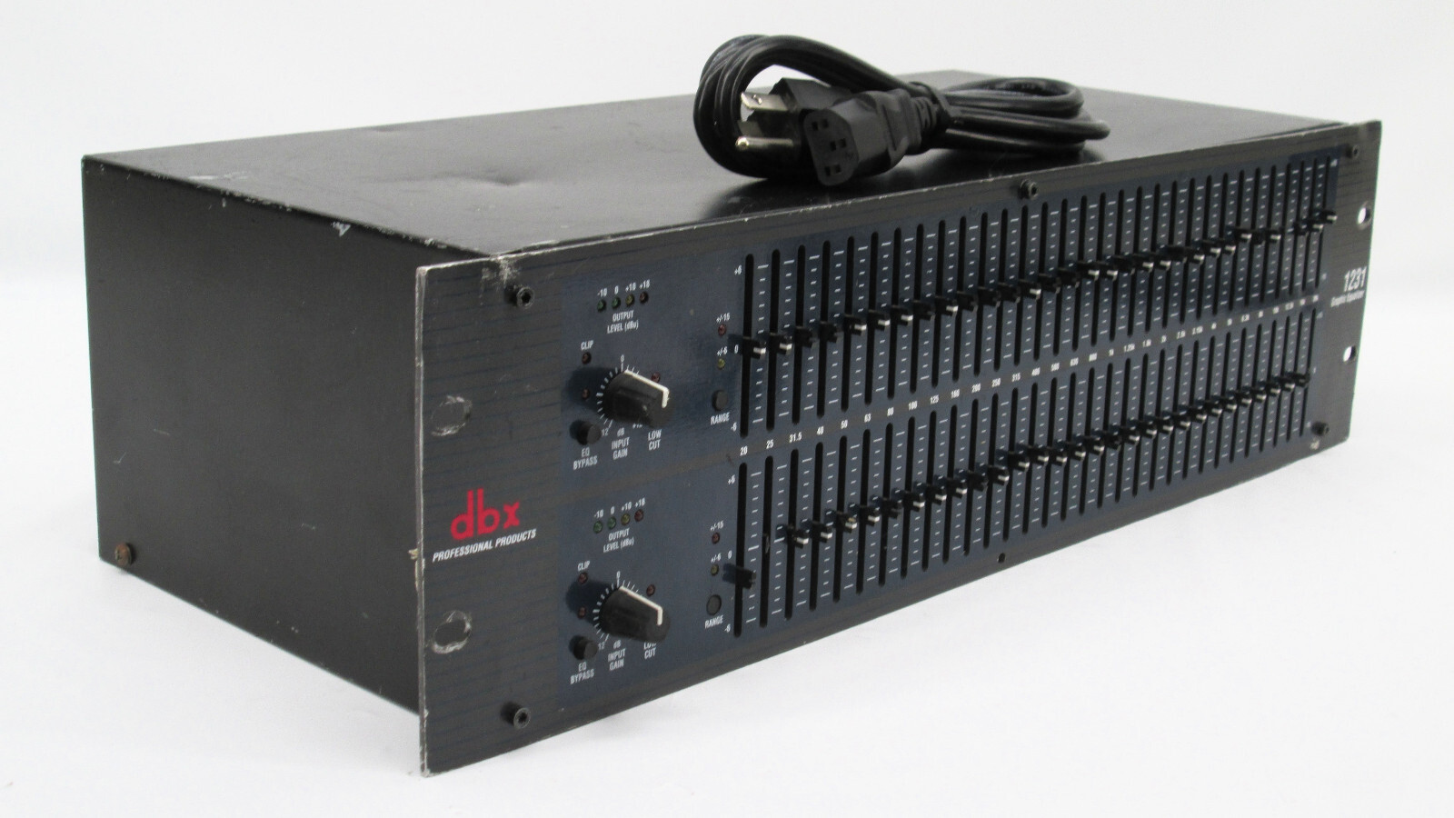 DBX 1231 Dual Channel 31-Band Equalizer Read Listing #781