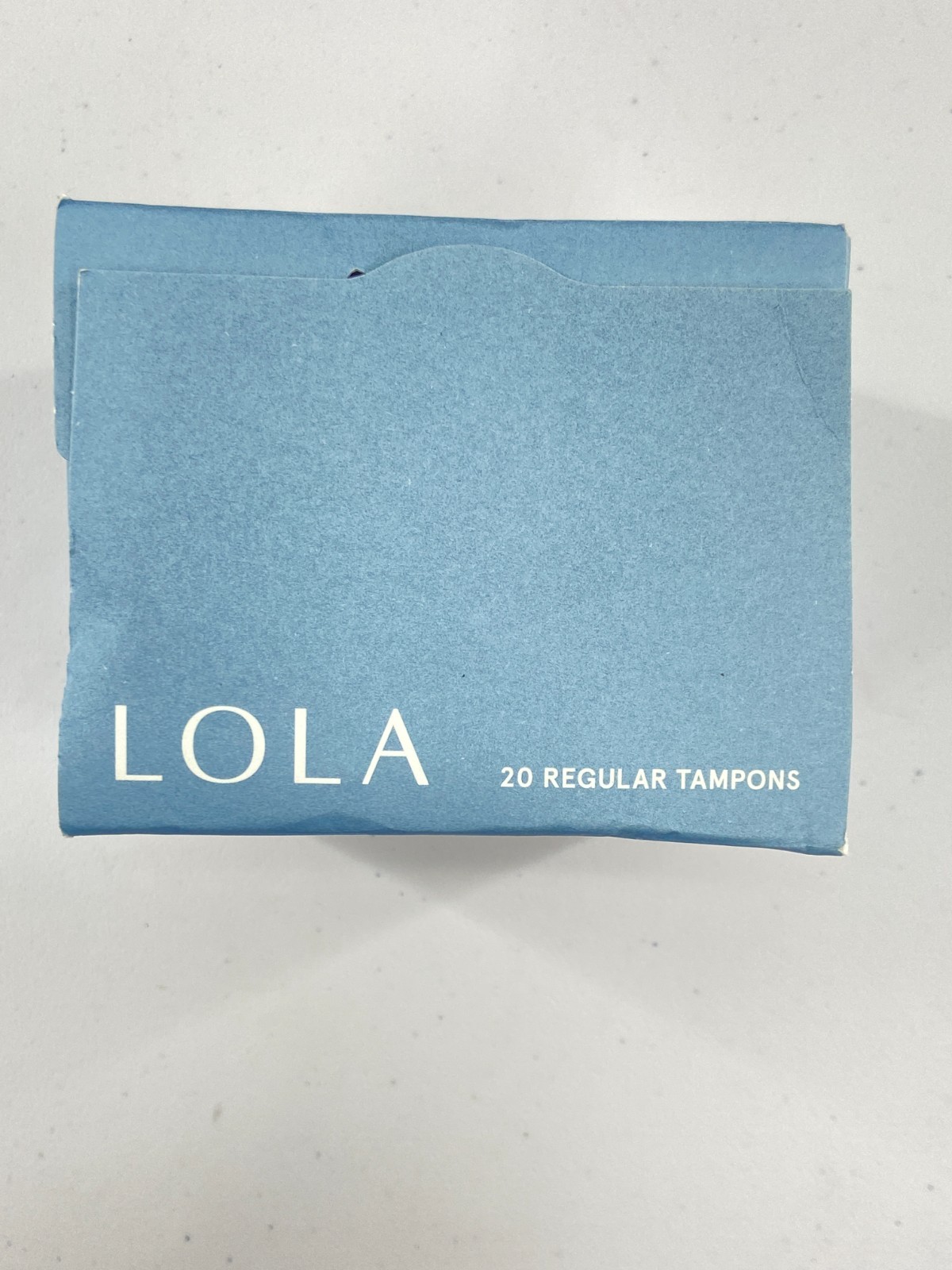 Lola 20 Regular Tampons- Organic Cotton
