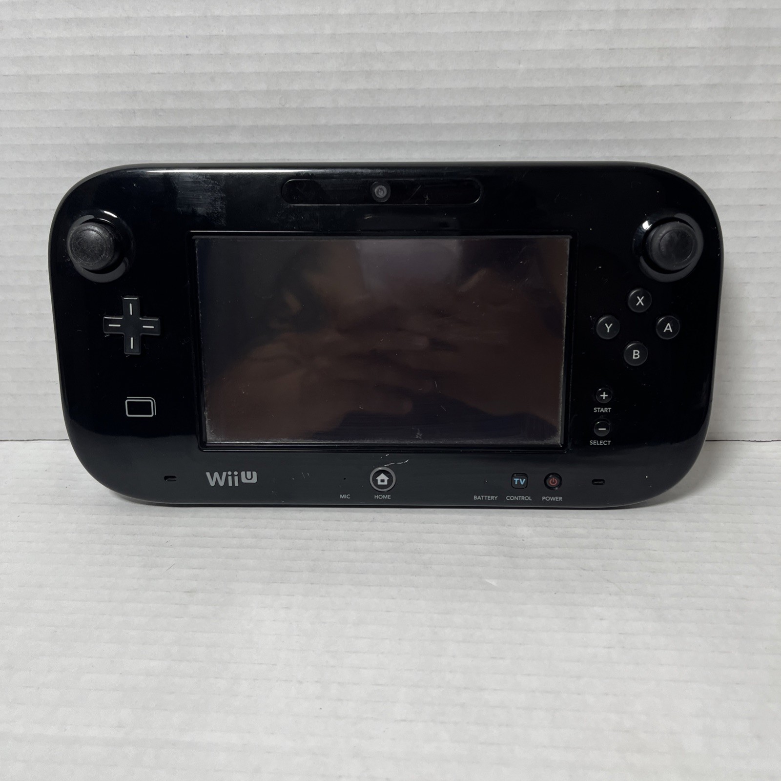 Nintendo Wii U GamePad Controller Black WUP-010(USA) Tested Working..!!
