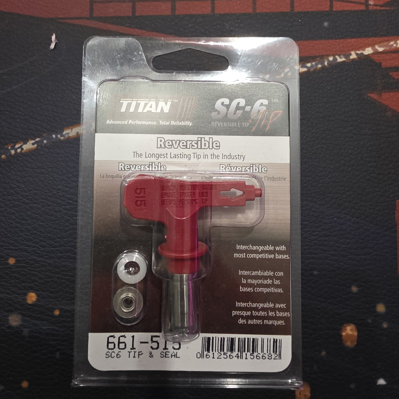 Titan 515 Reversible Spray Tip 698-515 695515 - OEM