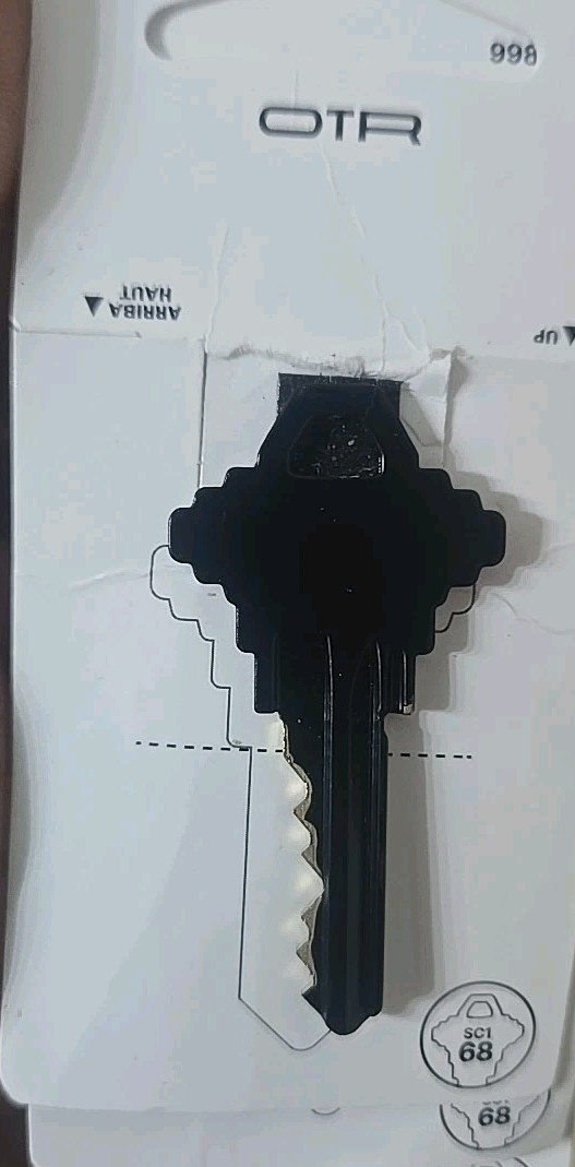 Schlage SC1 Key Blanks #68 OTR 9986610 – Black House/Entry Keys –...