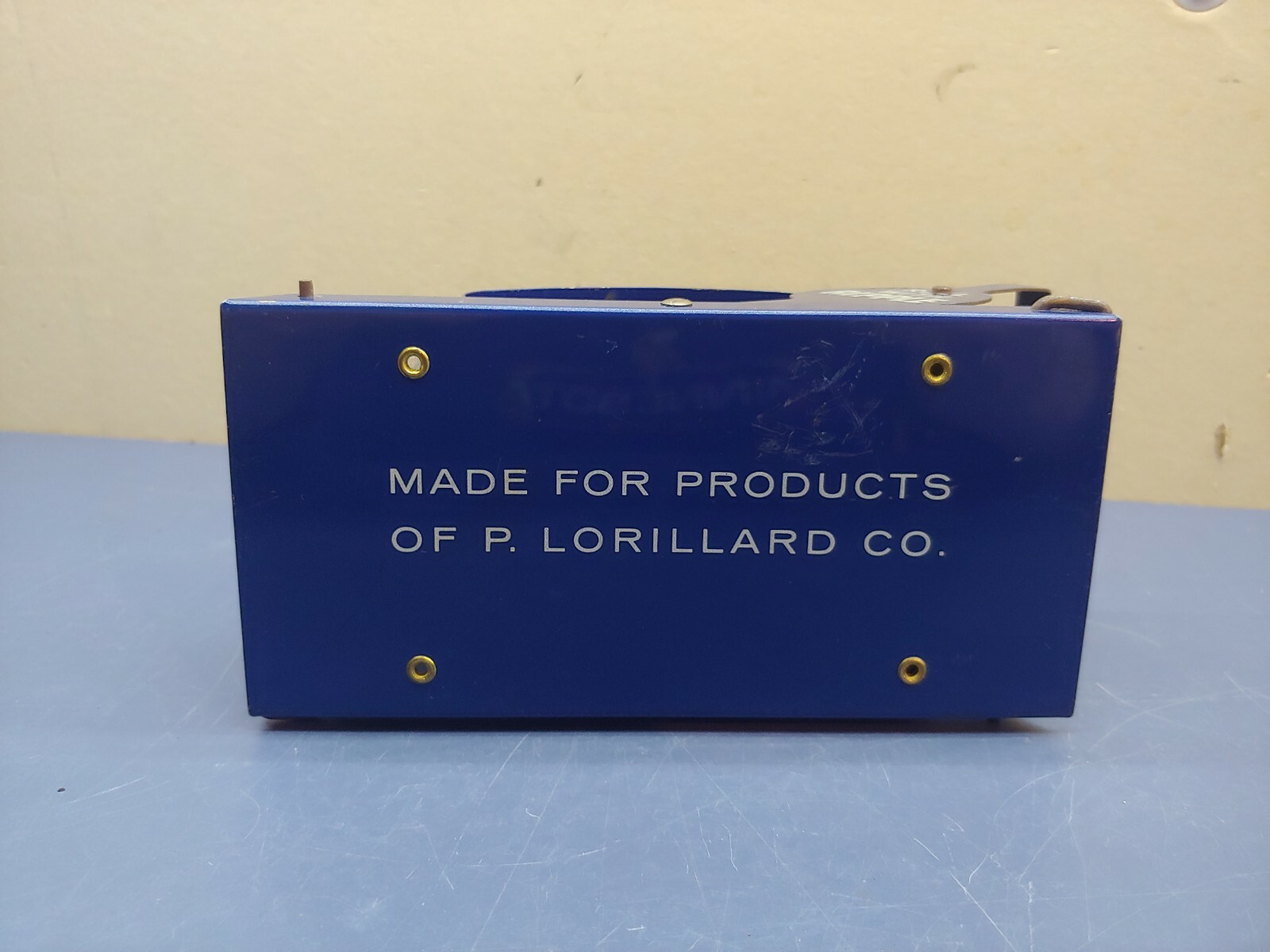 Vintage Lorillard Company Roll with Ripple Cigarette Rolling Machine Roller