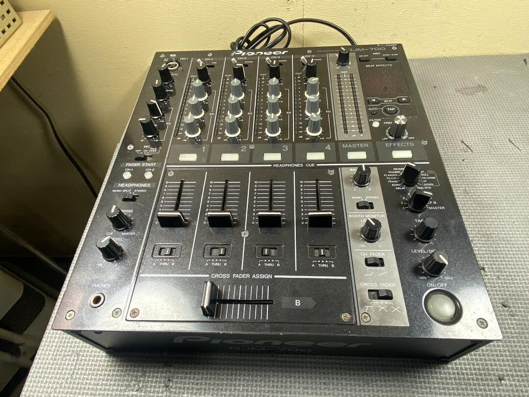 Pioneer DJM-700Digital DJ Mixer 4-Channel 4ch DJM-700-S DJM700 Tested