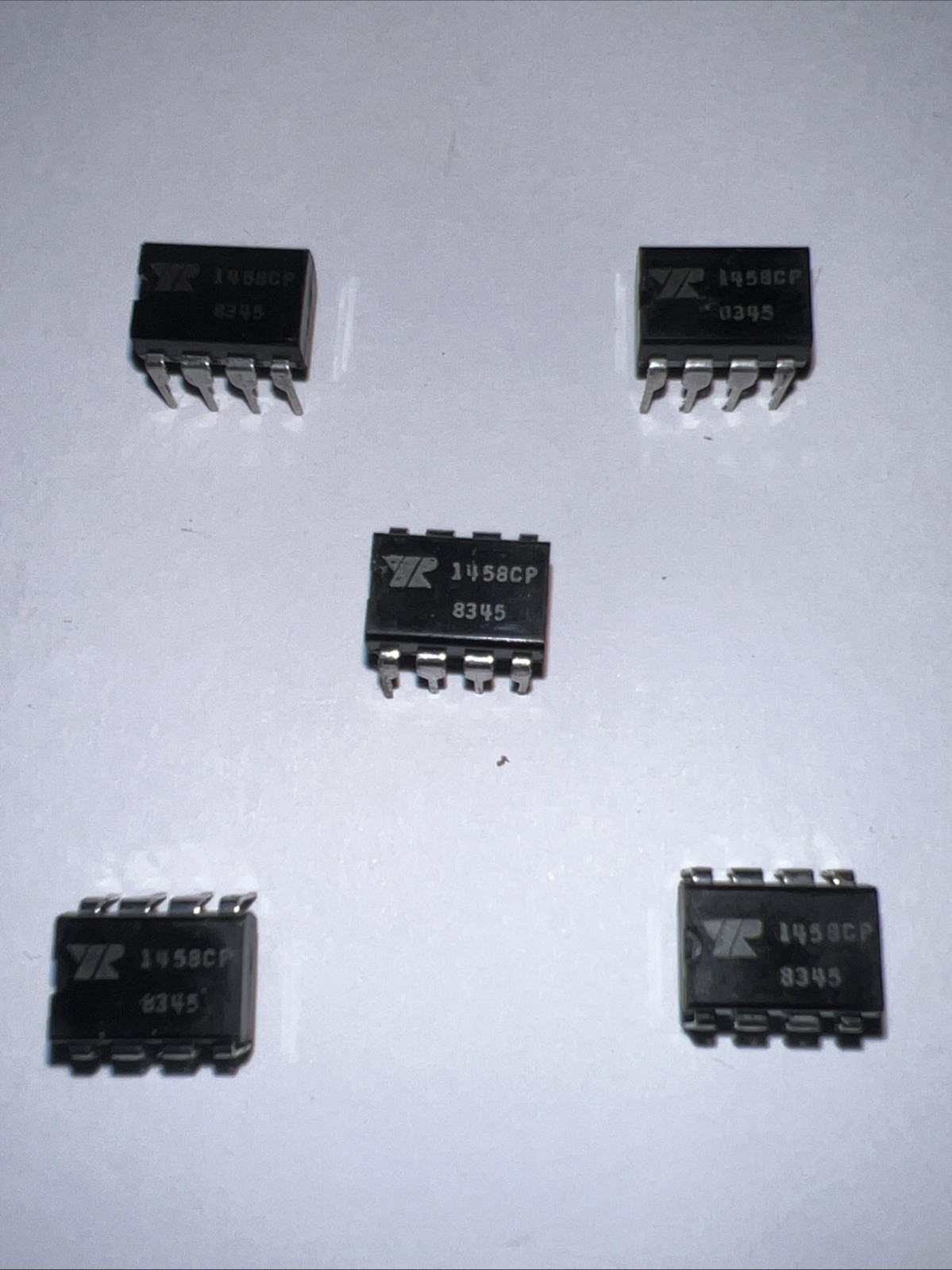 EXAR 1458CP is a general-purpose, monolithic dual operational amplifier Lot of 5