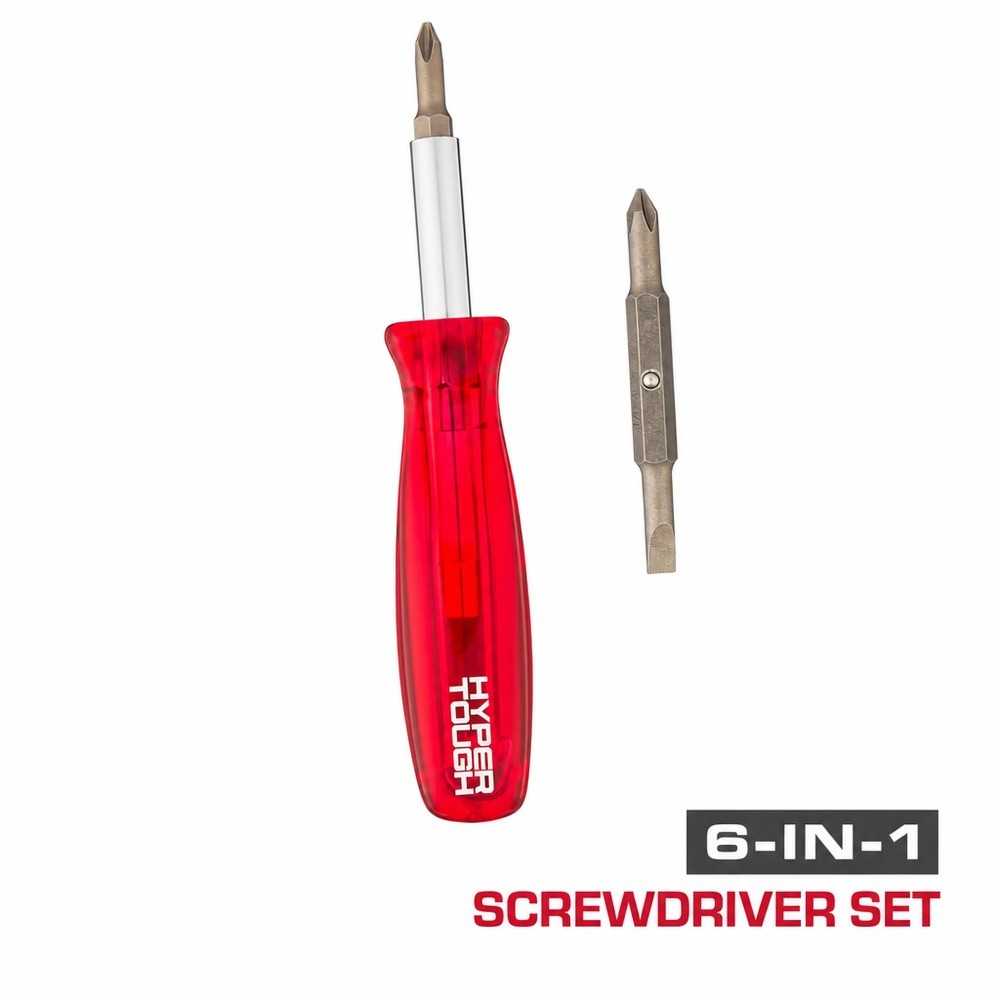 6-in-1 Acetate Screwdriver