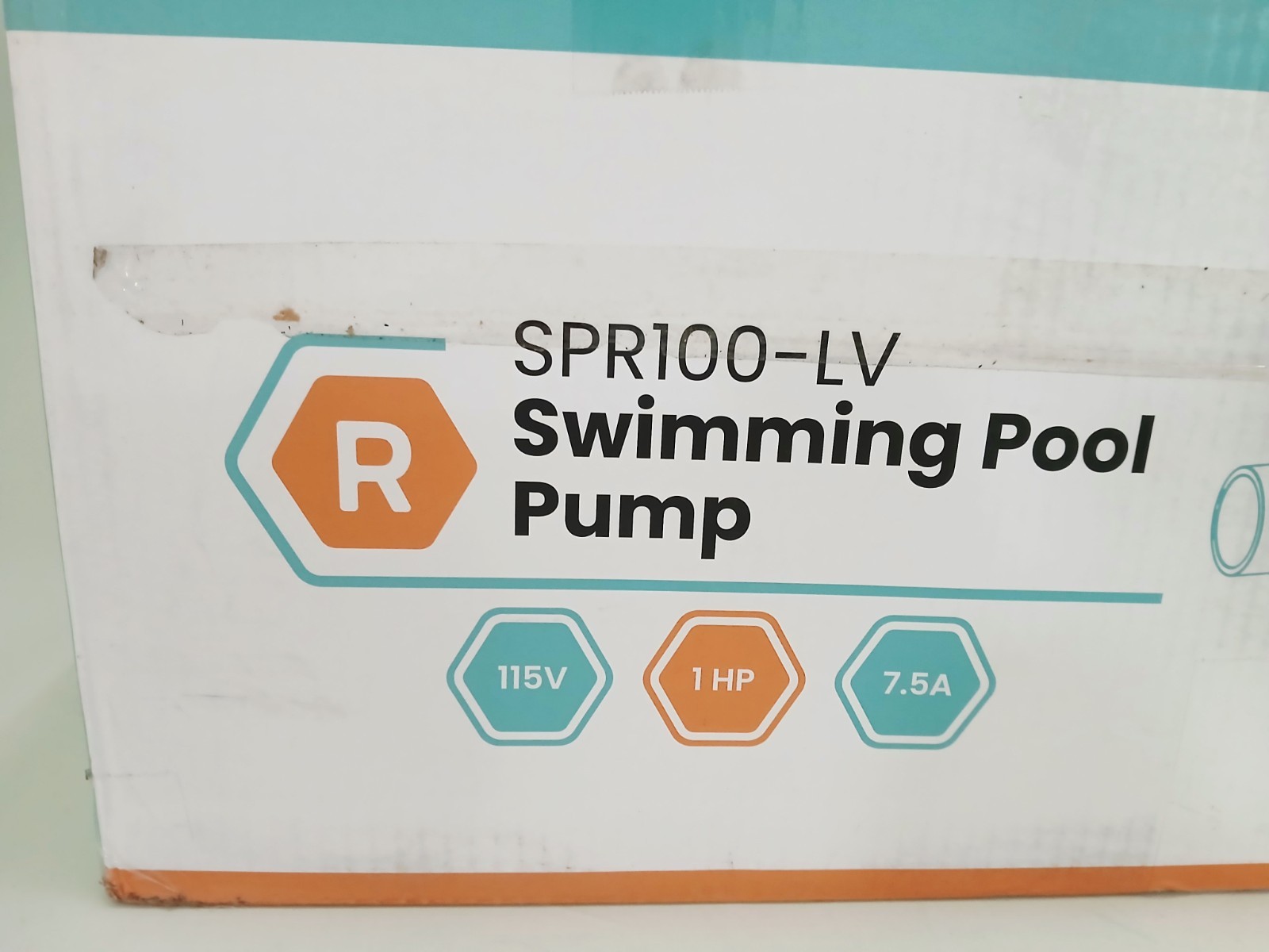 Vidapool In/Above Ground Pool Pump, Self Priming High Flow Single Speed, 1HP-OB