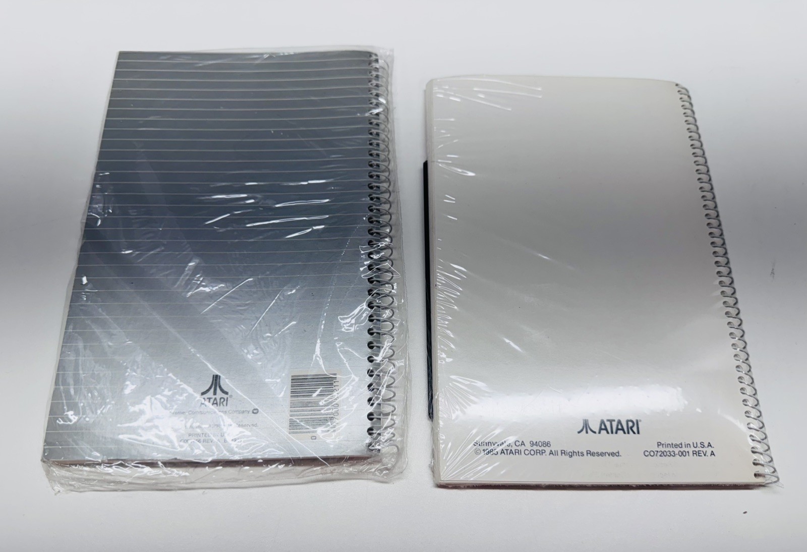 Lot Of 2 Atari Manuals - Atari DOS 2.5: 1050 Disk Drive & Atari Basic Reference