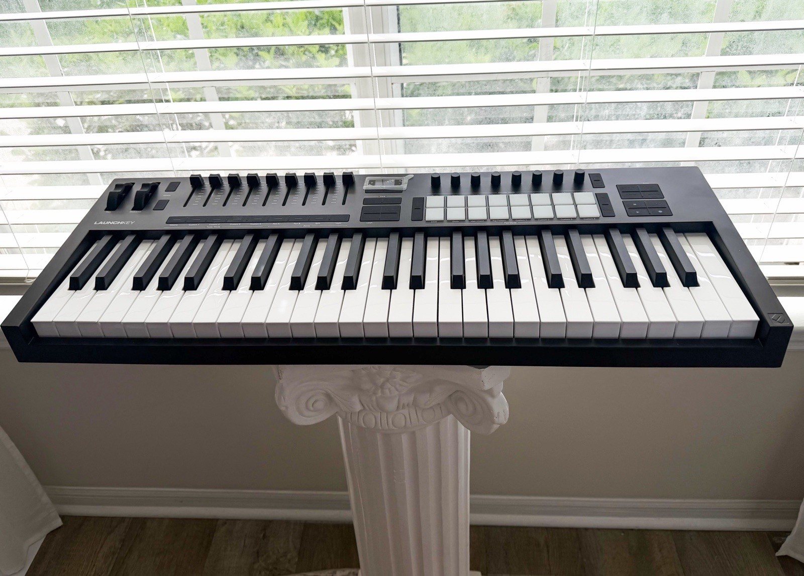 Novation Launchkey 49-Key MIDI Keyboard Controller w/ Pad Triggers, Faders
