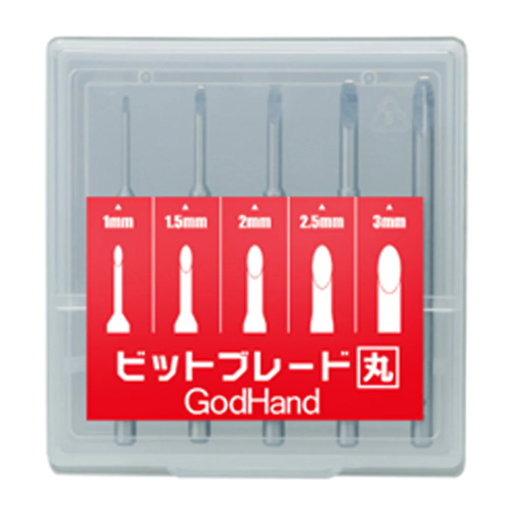 Godhand GH-BBM-1-3 Bit Blade Set - Round Blade