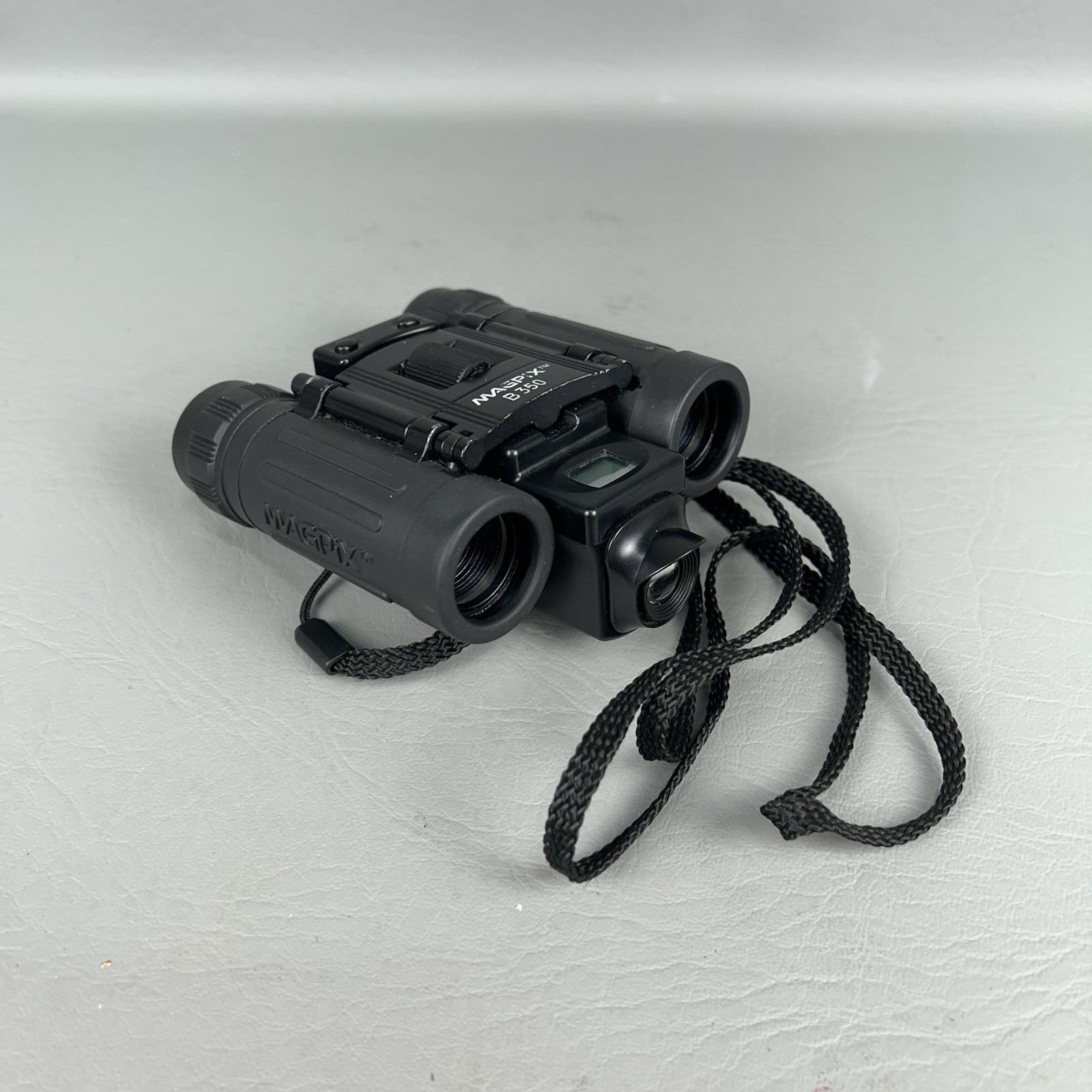 MAGPiX B350 VGA Digital Camera Binoculars Case Cords Software Manual