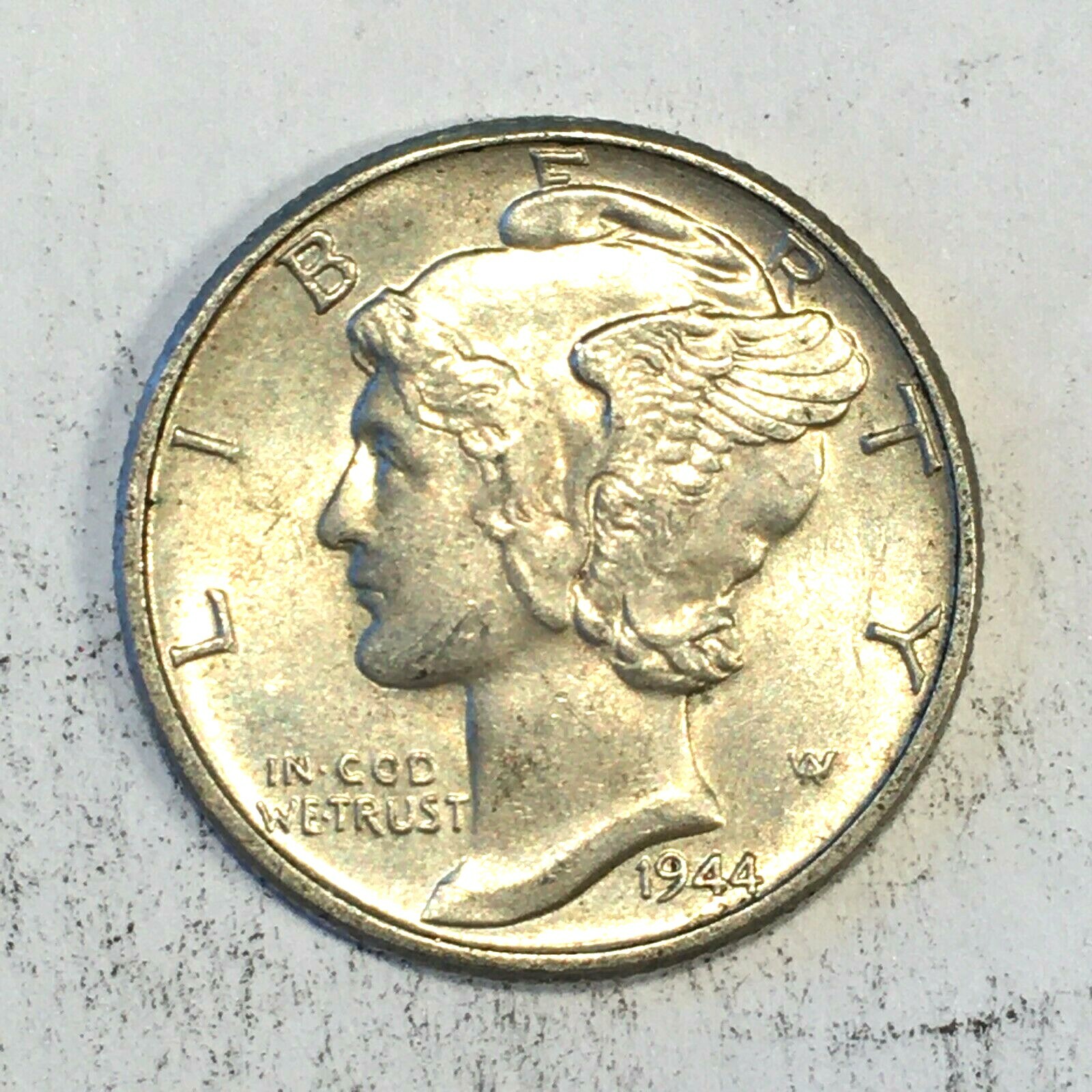 1944 Mercury Dime - High Quality Scans #L838