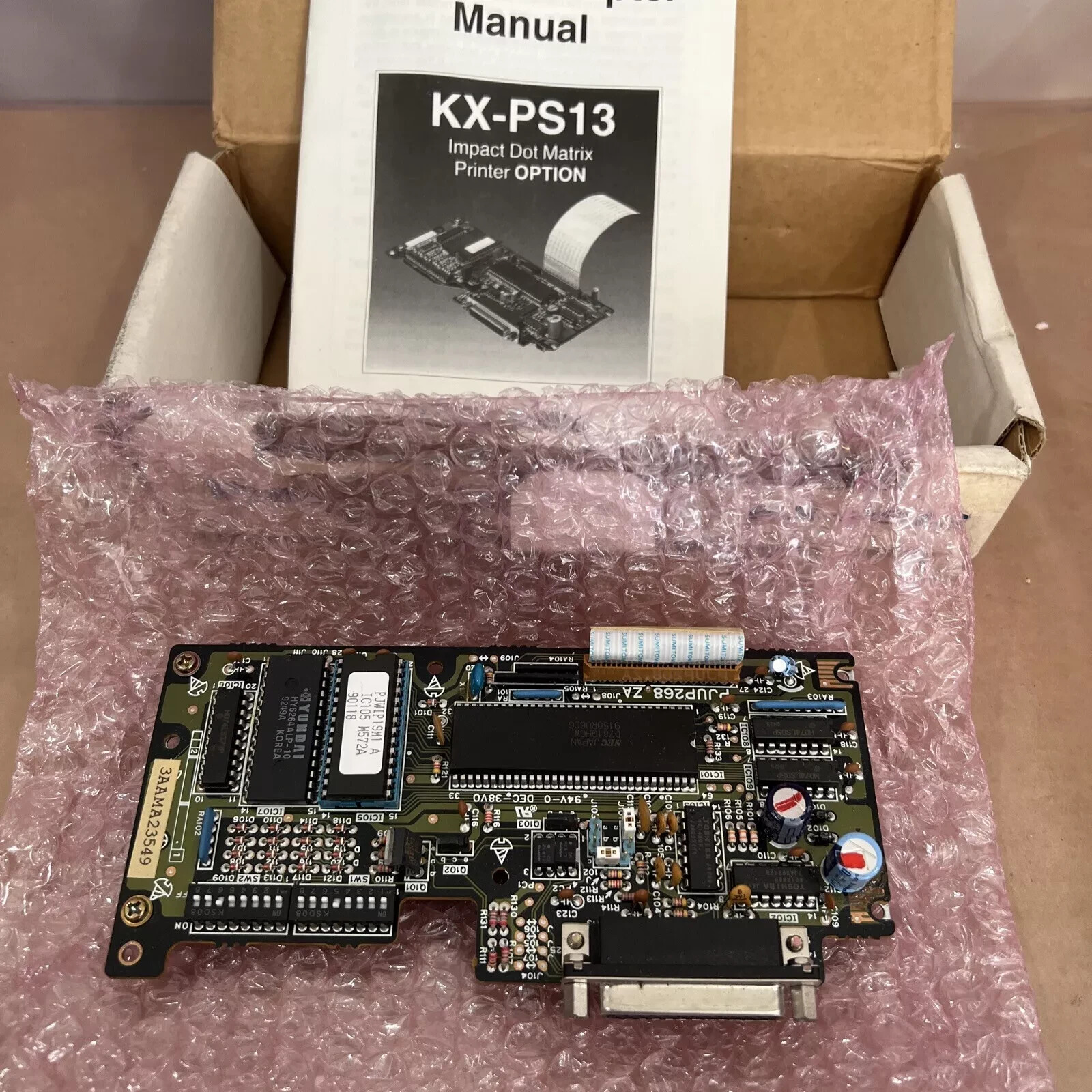 Panasonic KX-PS13 PJUP268ZA RS232c adapter *New in original Box*