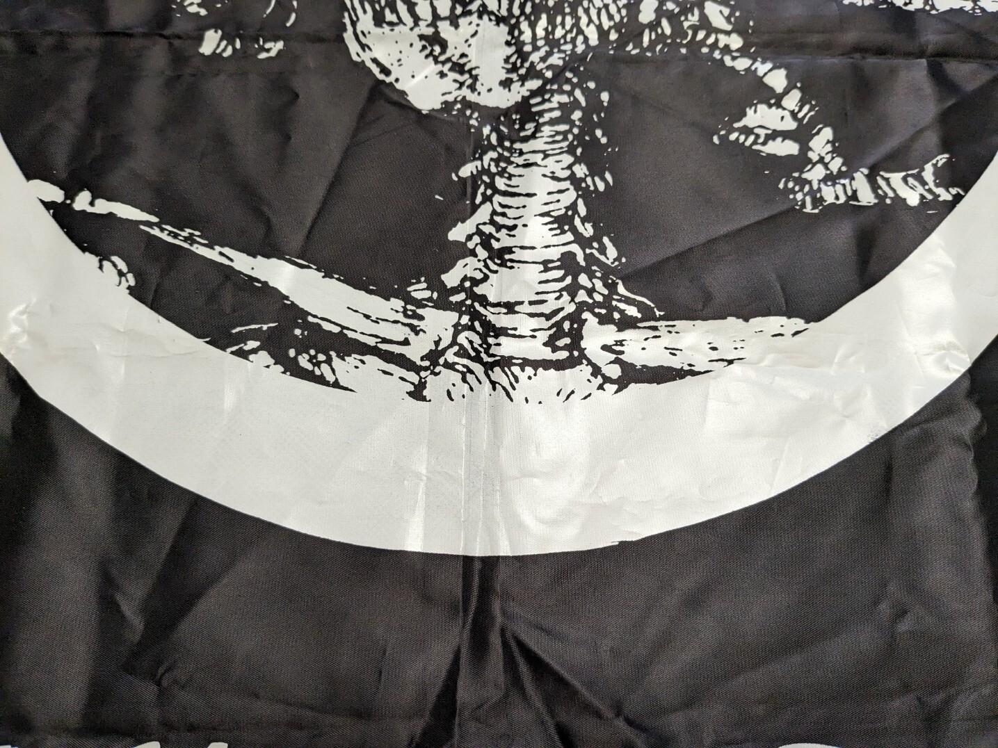 1995 Grateful Dead Jerry Garcia Printed Fabric Tapestry