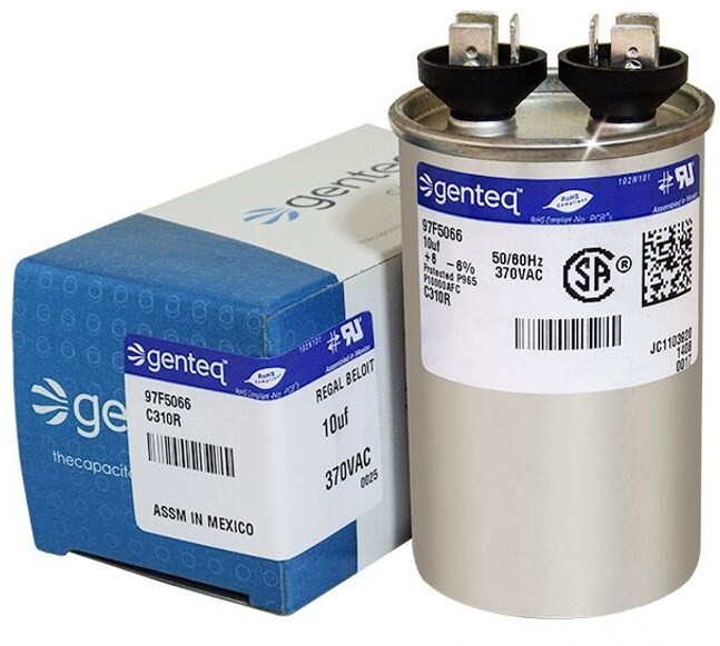 10 uF 370 VAC Motor Run Capacitor replaces CSC 325P106H37M20A4XNG C310R