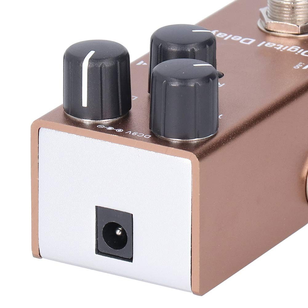 08 Digital Delay Brown Range: 25ms-600ms Guitar Effect Mini Pedal w/True Bypass