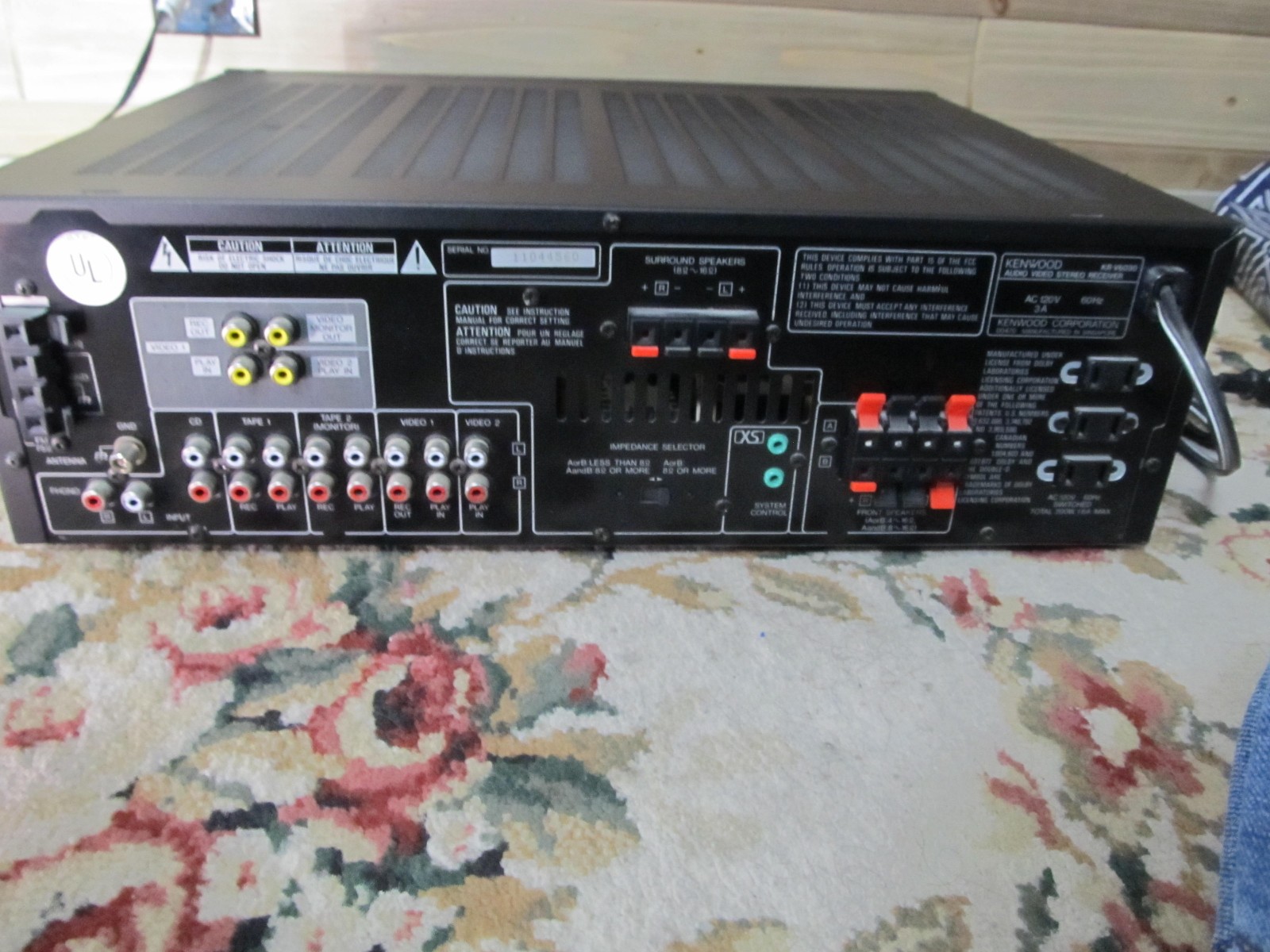 KENWOOD KR-V6030 Stereo Receiver With Remote Bundle Tested!