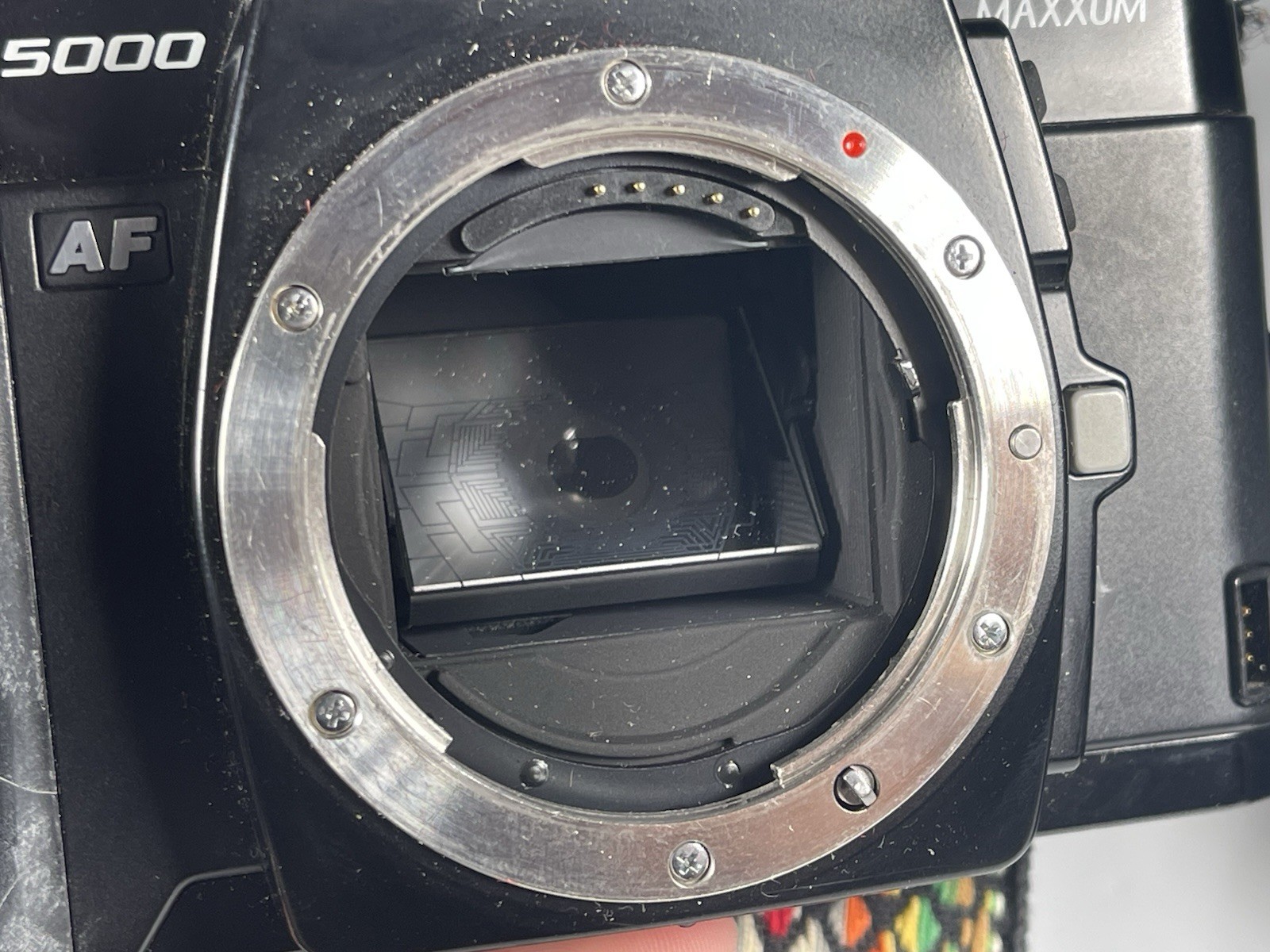 Minolta Maxxum 5000 AF SLR With Lens UNTESTED