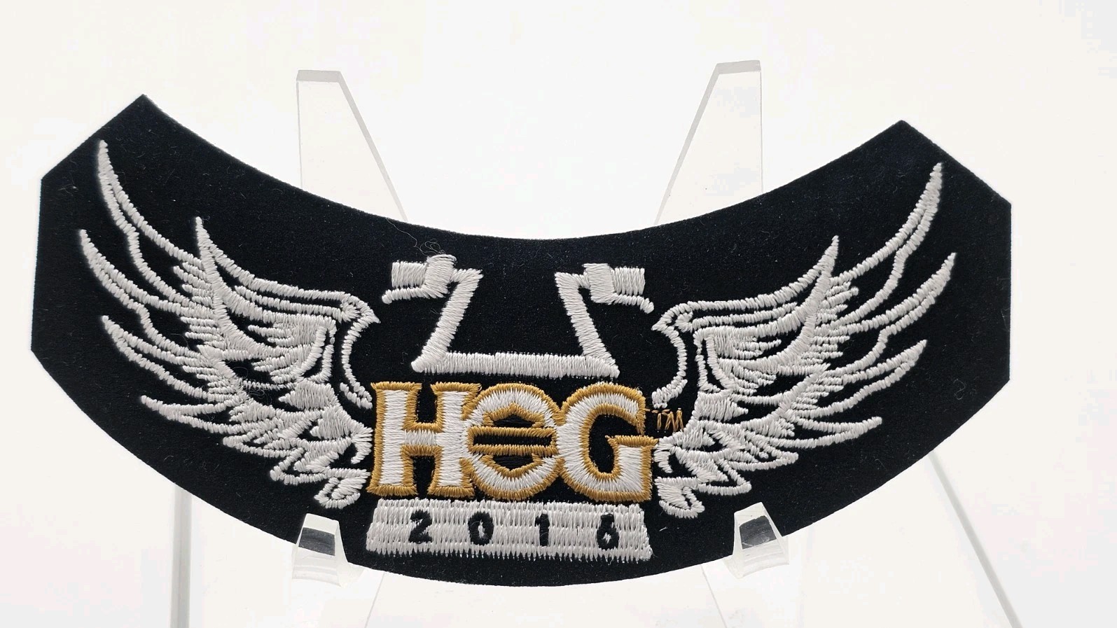 2016 HARLEY DAVIDSON OWNERS GROUP HOG VEST JACKET PATCH  New