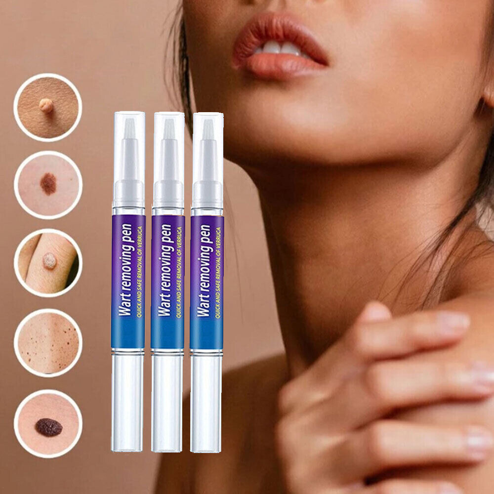 3 PACK Skin Tag Remover Pen Skin Tag Mole Wart Dark Spot Remover Painless & Safe