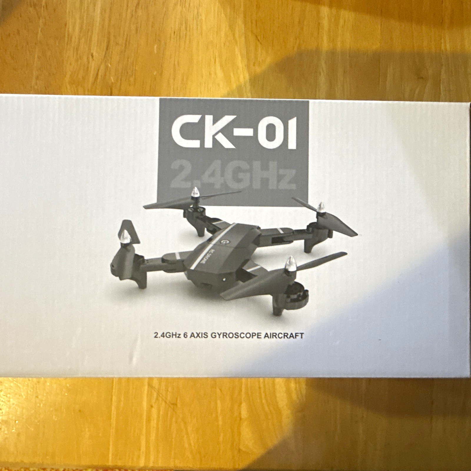 iDC CK-01 2.4GHz 6-Axis Gyro Foldable App RC Quadcopter Drone Gray, 165ft