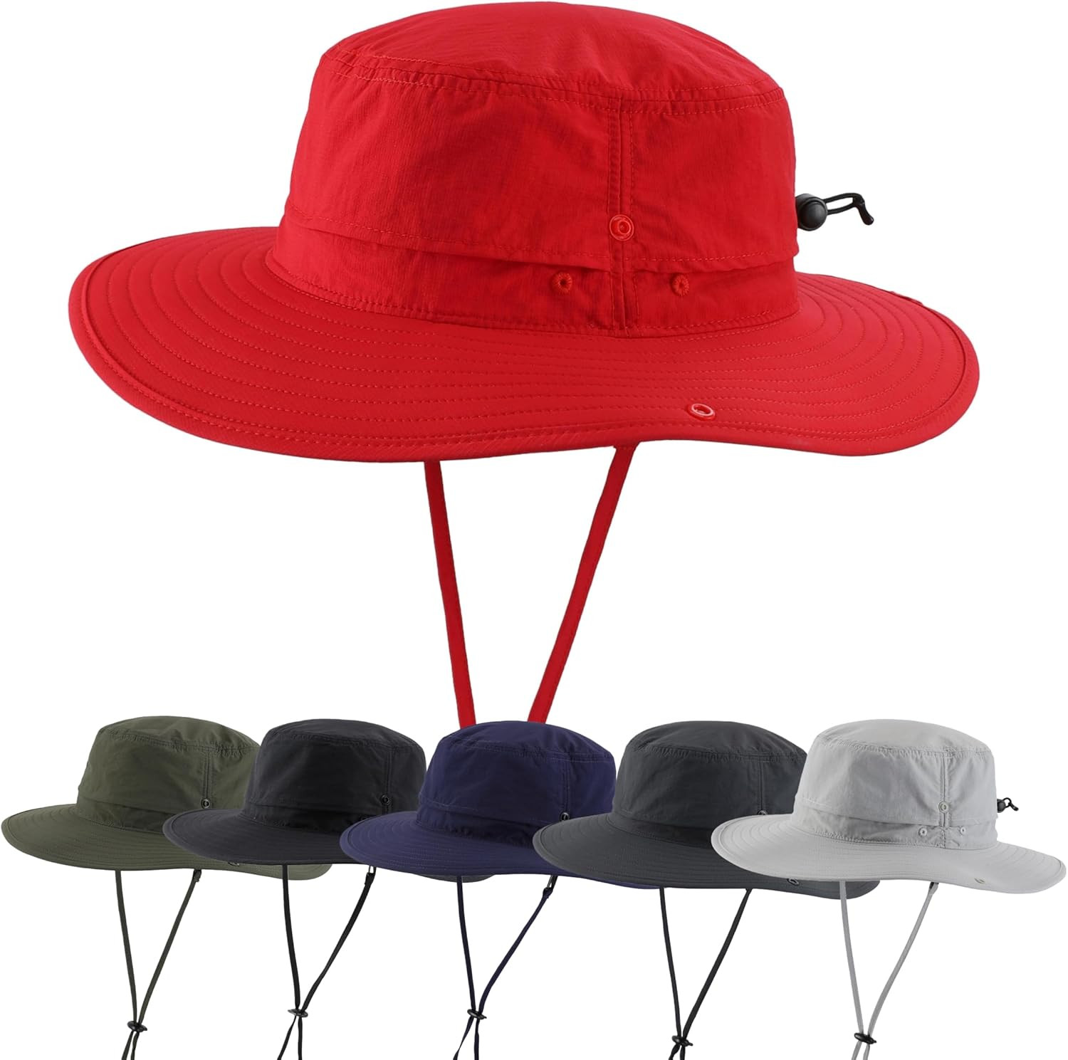 Sun Hat for Men Women Outdoor UV Protection Safari Hat for Fishing Hiking Garden