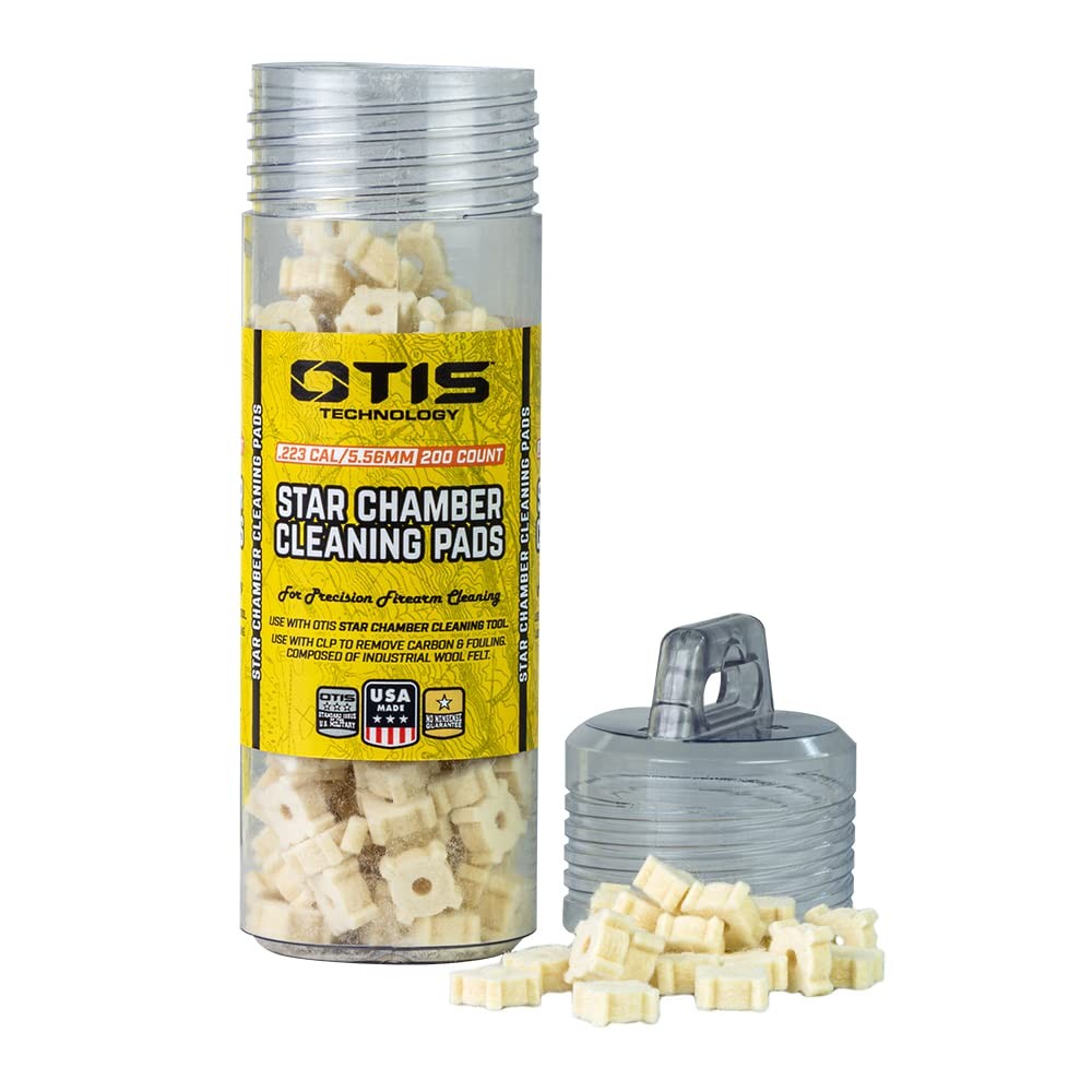 Otis Technology .223/5.56 Star Chamber Cleaning Pads - 200 Count