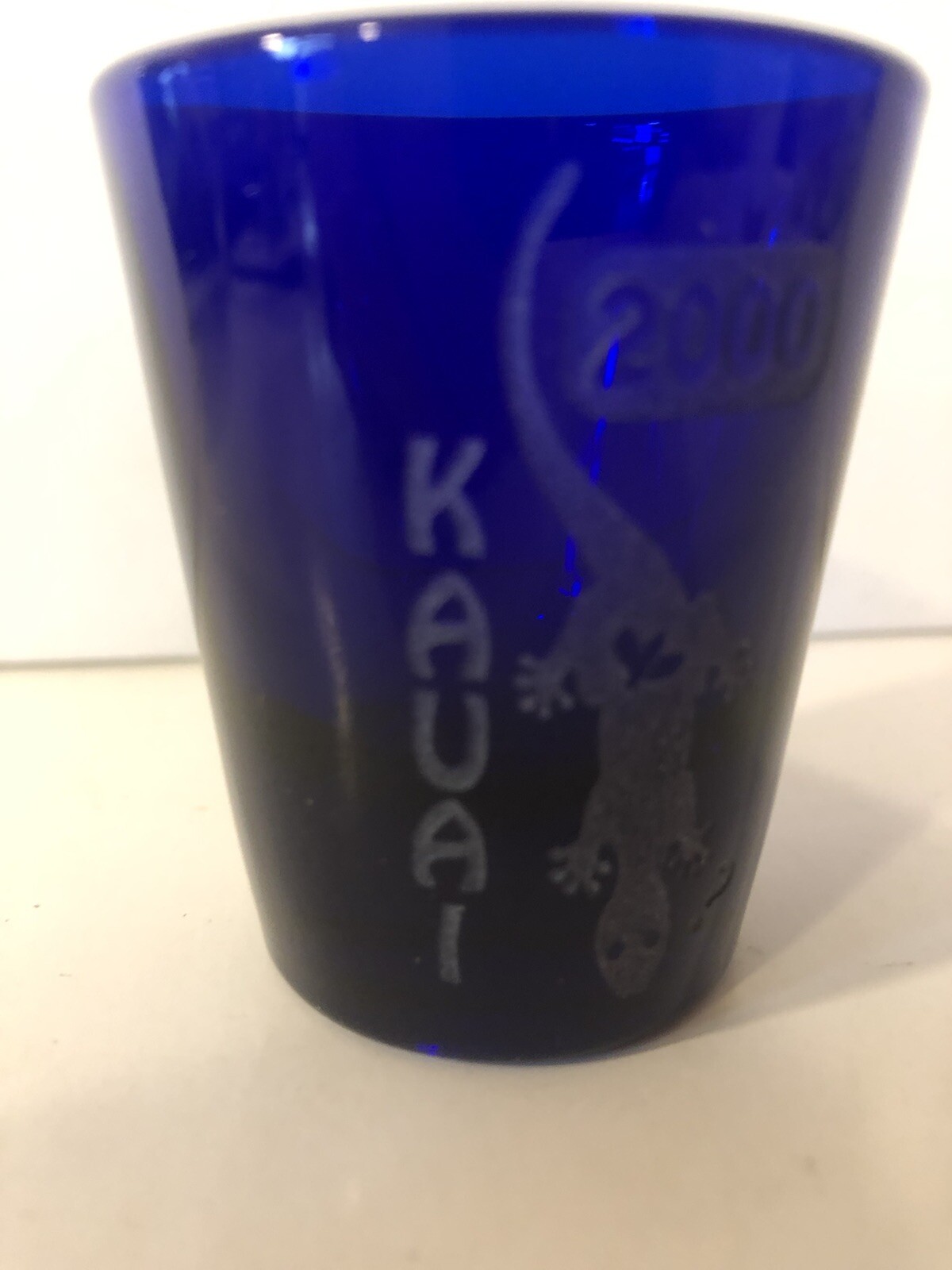 Kauai 2000, Lizard shot glass, COMBINED SHIP $1 PER MULTIPLE