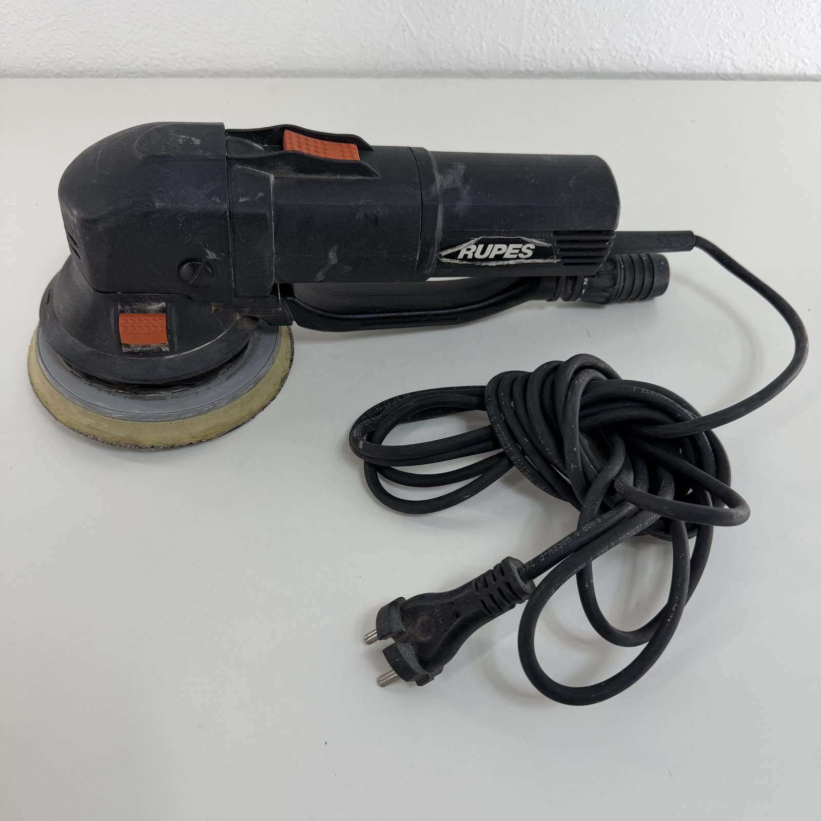 Rupes BR65AE Random Orbital Sander 230V 550W 6 In Dual Action Black Italy