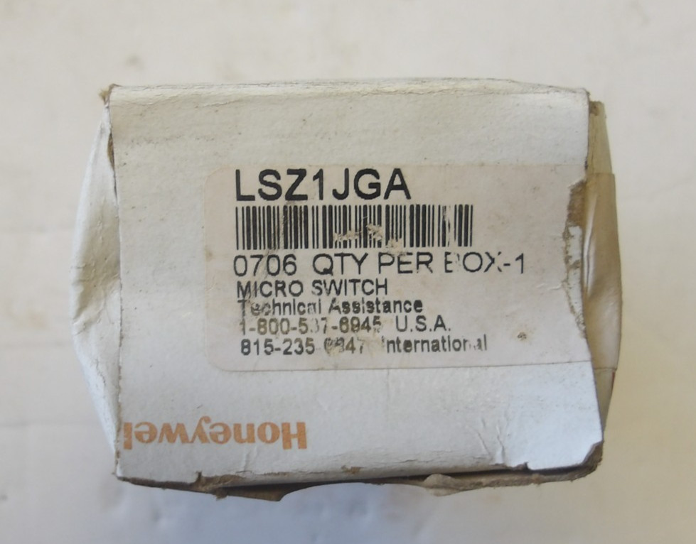 HONEYWELL P/N: LSZ1JGA SWITCH ACTUATOR HEAD FOR USE WITH HDLS SERIES