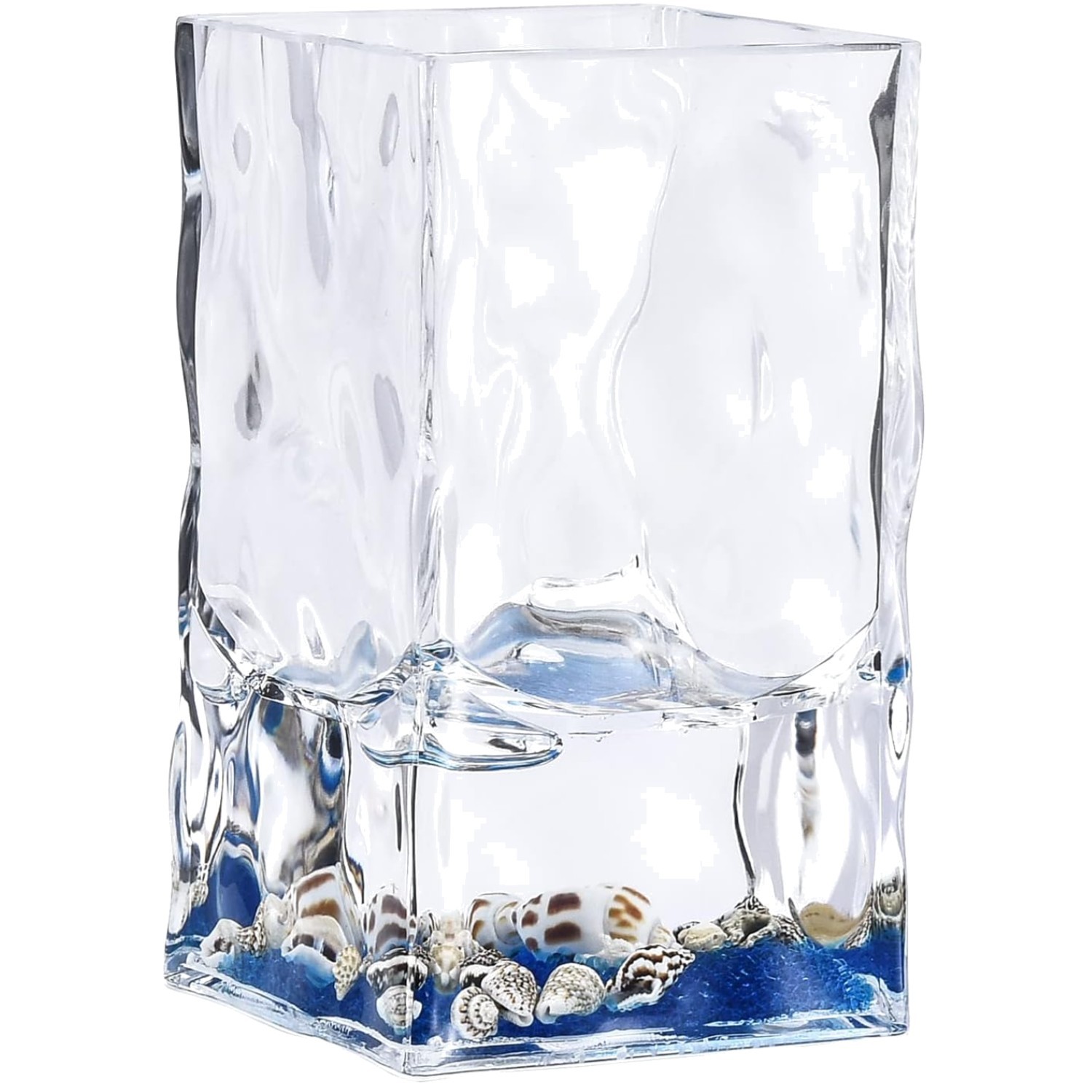 Shell Bathroom Accessory Set - 4 Piece Acrylic
