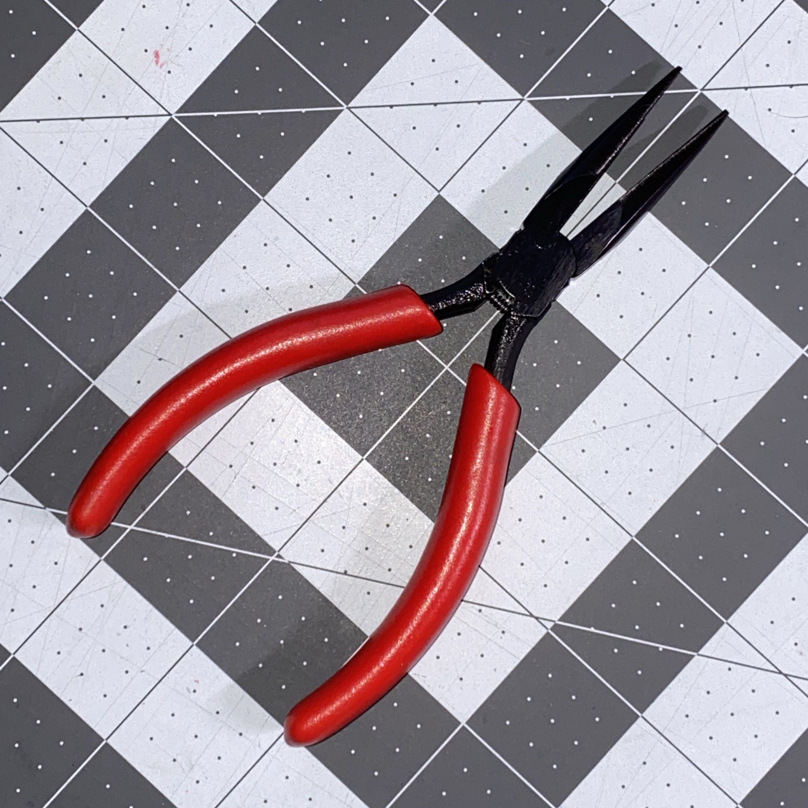 Snap-On Tools E712CG-E712ACG 6” Precision Electronic Needle Nose Pliers USA NICE
