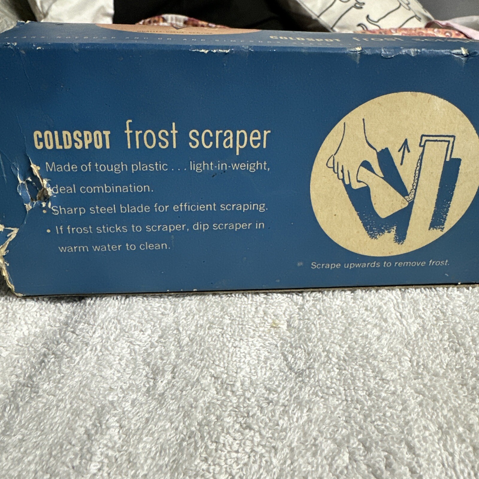 Vintage Cold Spot Frost Scraper