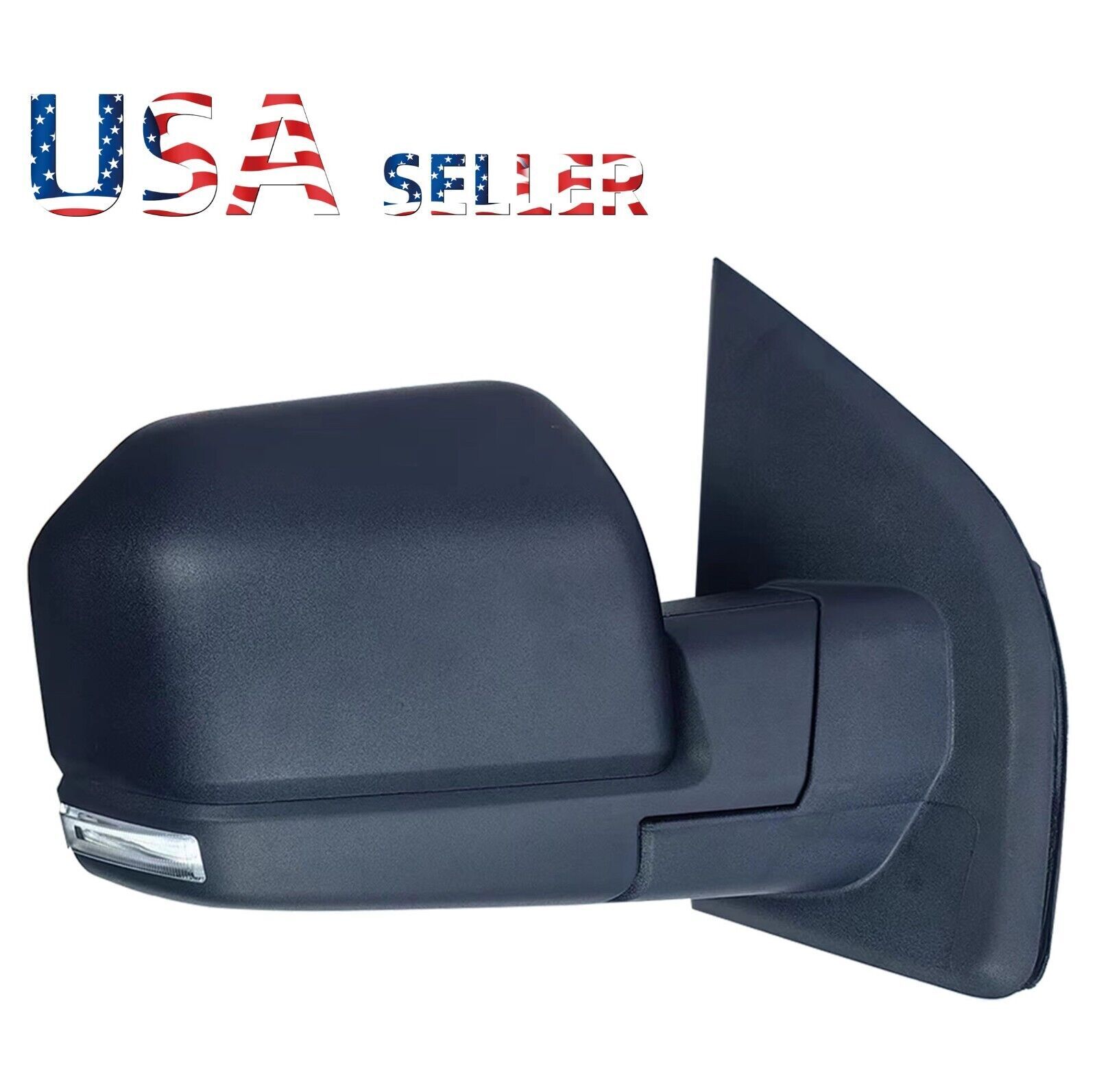 2015-2020 Ford F-150 Passenger Right Side Heated Mirror w/Turn Signal Lamp Glass