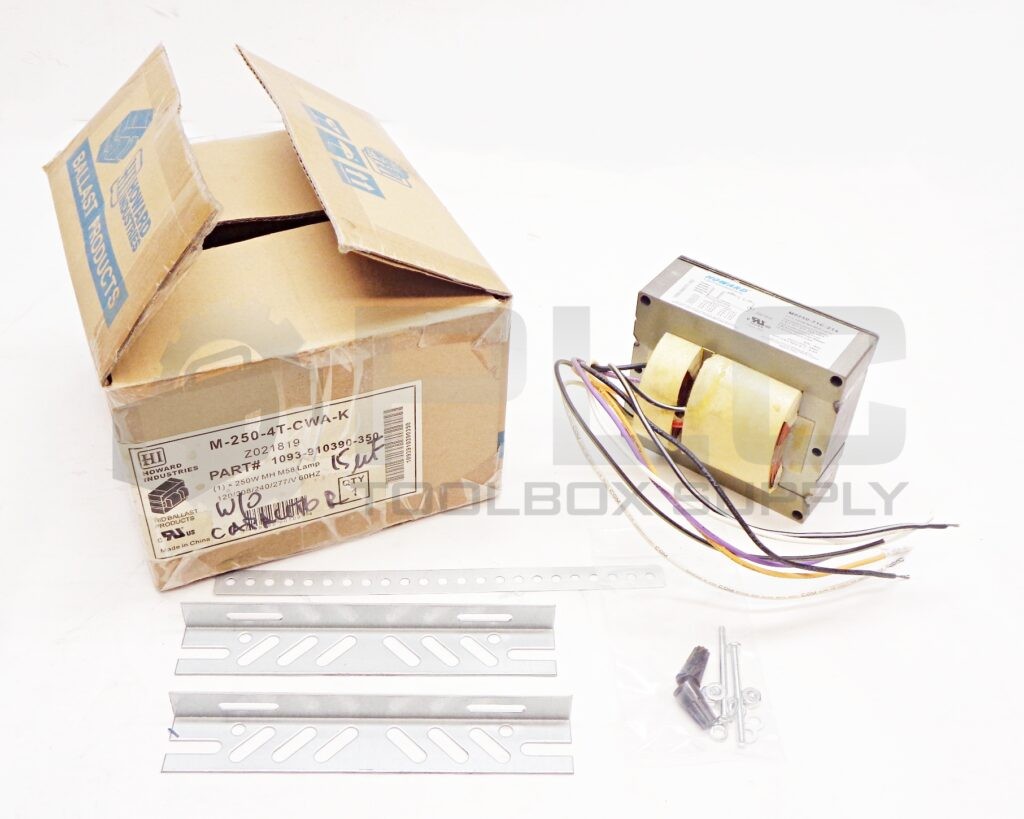 NEW HOWARD INDUSTRIES M-250-4T-CWA-K BALLAST KIT 1093-910390-350 *READ*